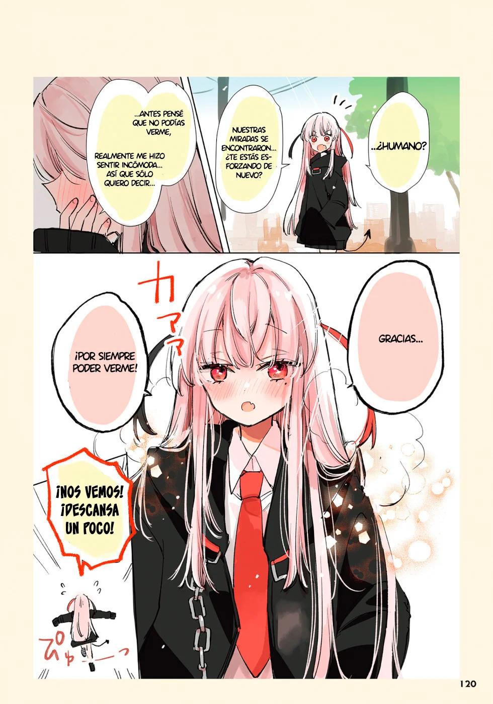 Ningen ni Koisuru Shinigami-chan Capítulo 38 - página 4