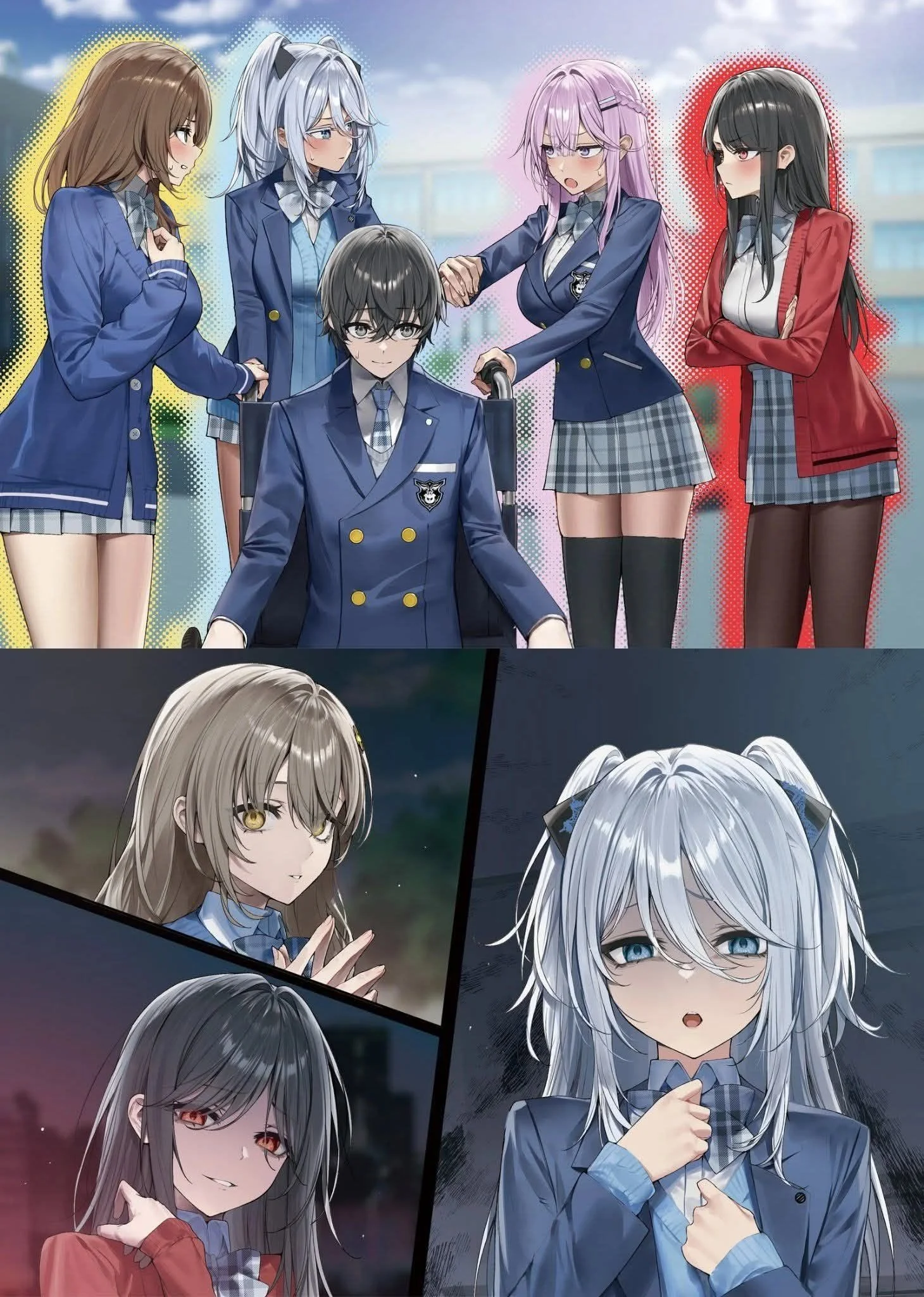Shibou Endo o Kaihi shita Gyaruge no Hirointachi ga Ore no 【Nikkichou】 o Yonde Himitsu o Shittarashii