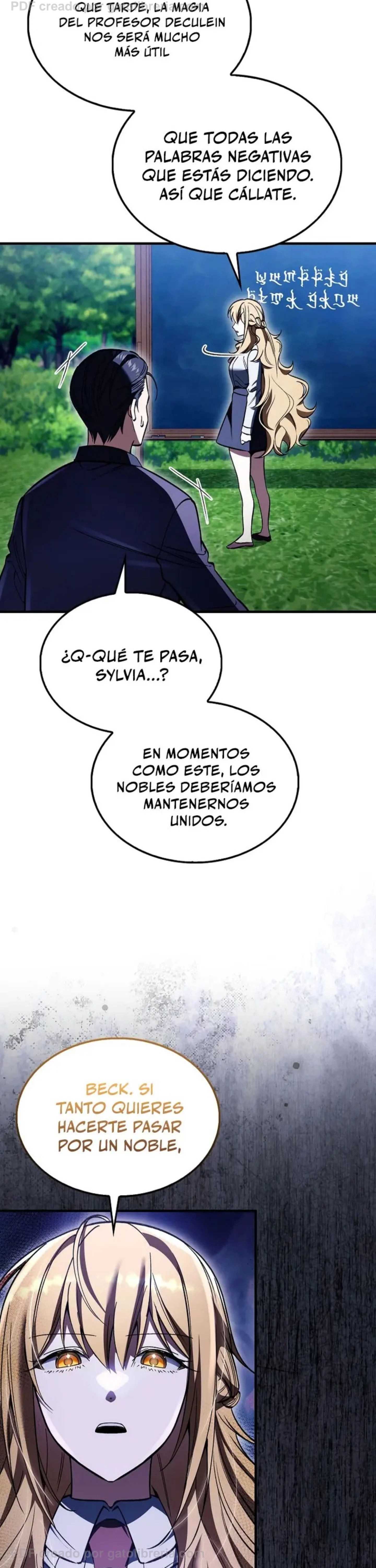 La Voluntad De Supervivencia Del Villano Capítulo 59 - página 21