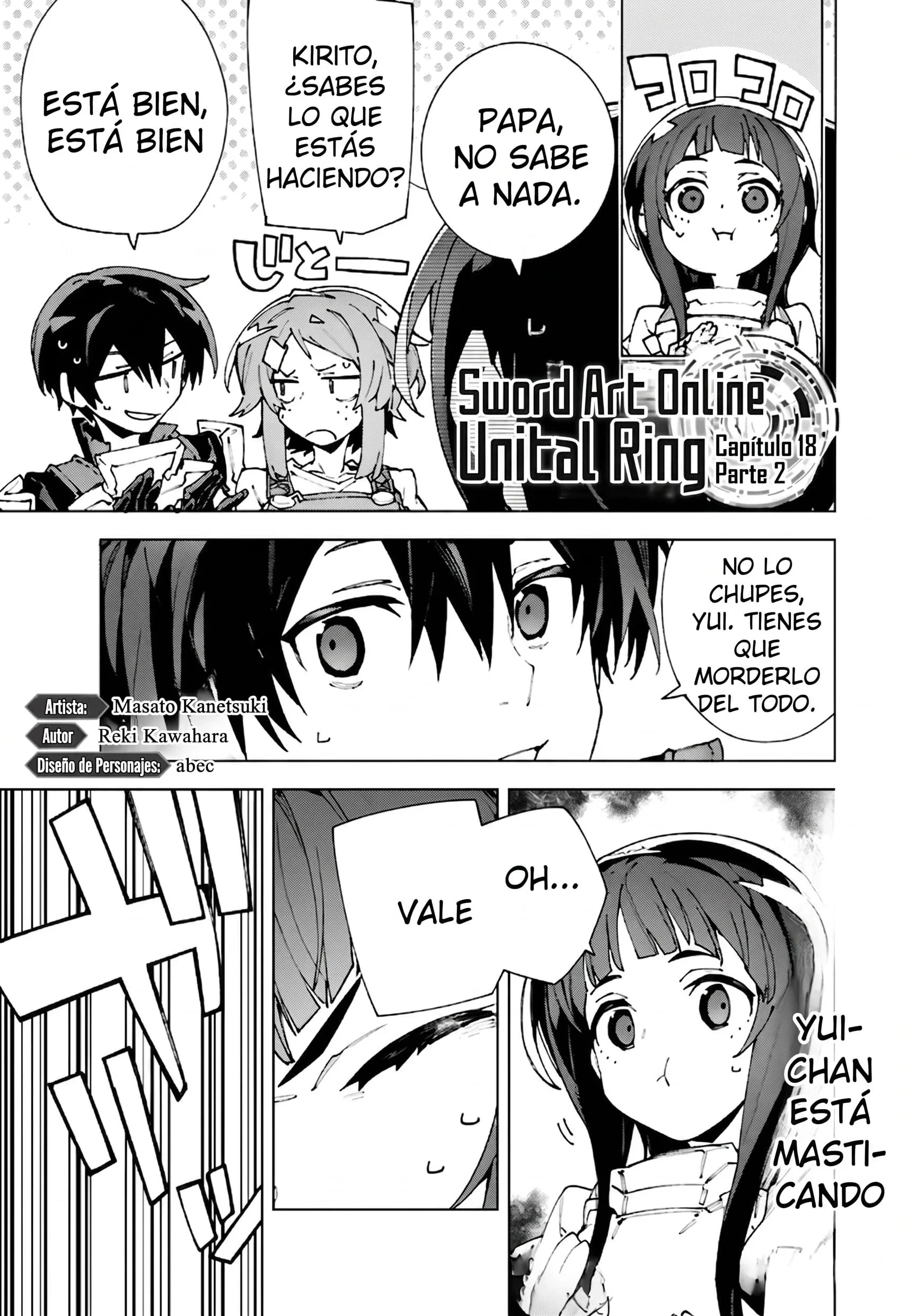 Sword Art Online: Unital Ring Capítulo 18.2 - página 1