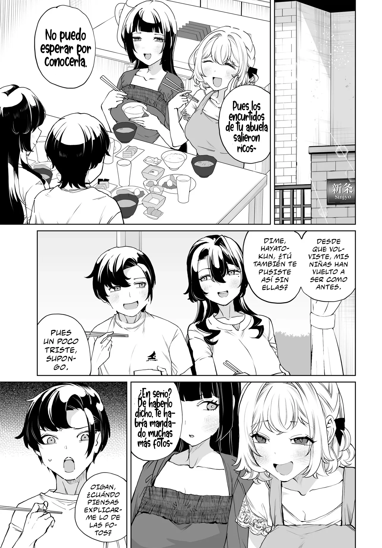 ¿Que pasaria si decido ayudar a dos hermanas que odian a los hombres? Capítulo 32 - página 13