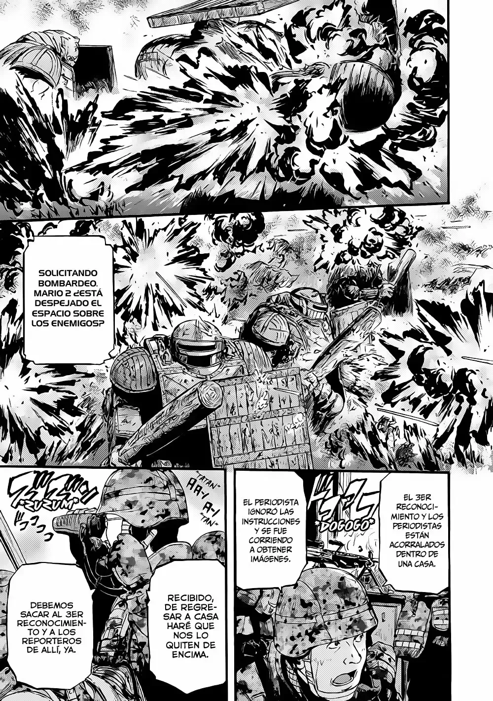 Gate: ¡Así lucharon allí las Fuerzas de Autodefensa de Japón! Capítulo 88 - página 4
