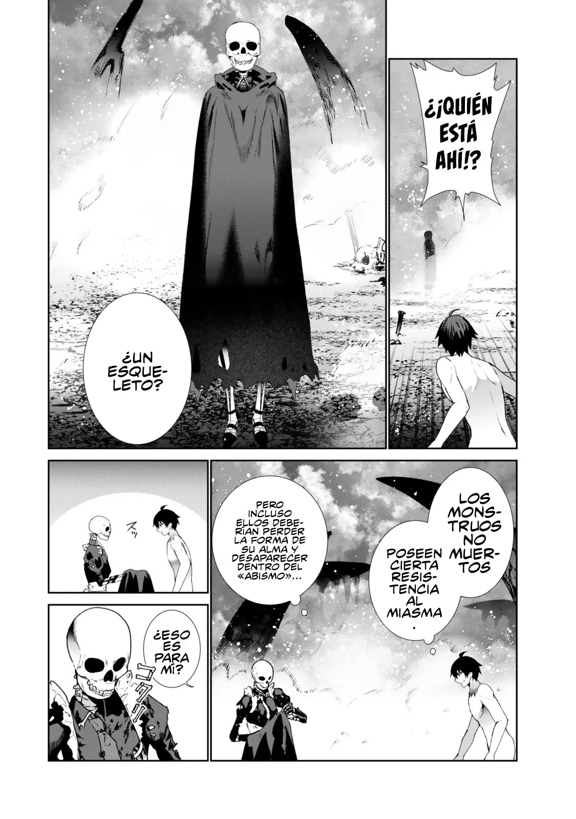 Nakama ni Uragirare Shokei Sareta Shireijutsushi, Undead-ka Shiteita Eiyuu 10000-nin o Sosei Shi Saikyou no Oukoku o Tsukuri Fukushuu o Kaishi Suru~An'ei no Gyokuza ni Eirei wa Tsudou~ Capítulo 1 - página 32