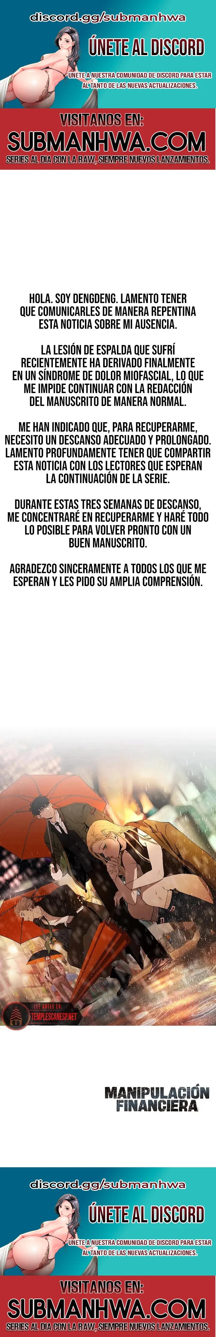 Manipulacion Financiera Capítulo 27.5 - página 1