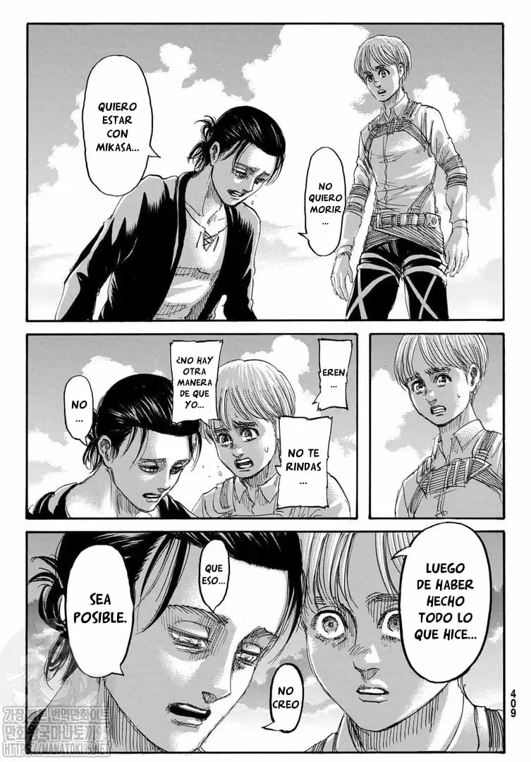 Shingeki no Kyojin Capítulo 139 - página 17