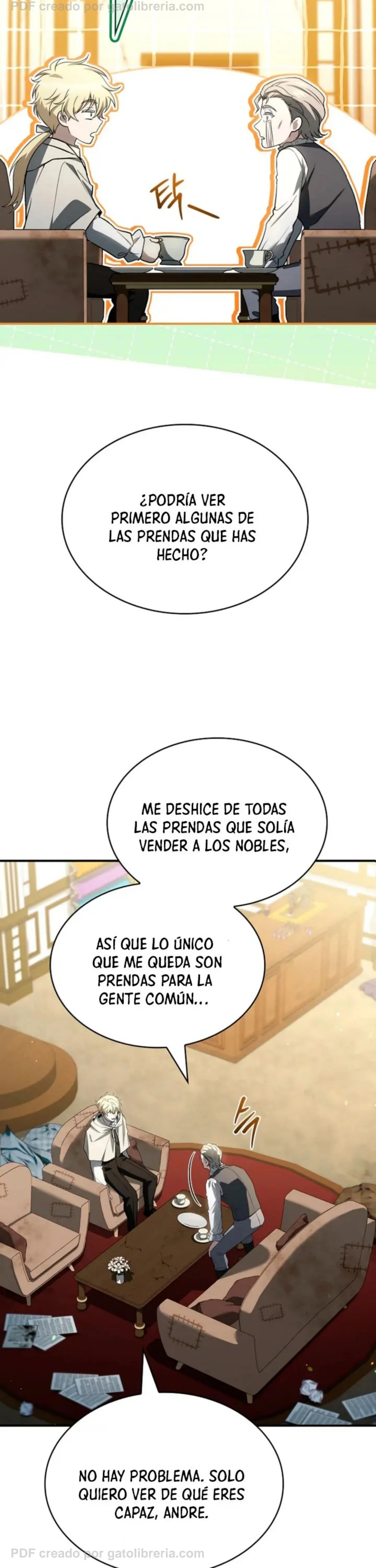 No me interesa ser el sucesor; mejor me dedicaré a sanar. Capítulo 14 - página 48