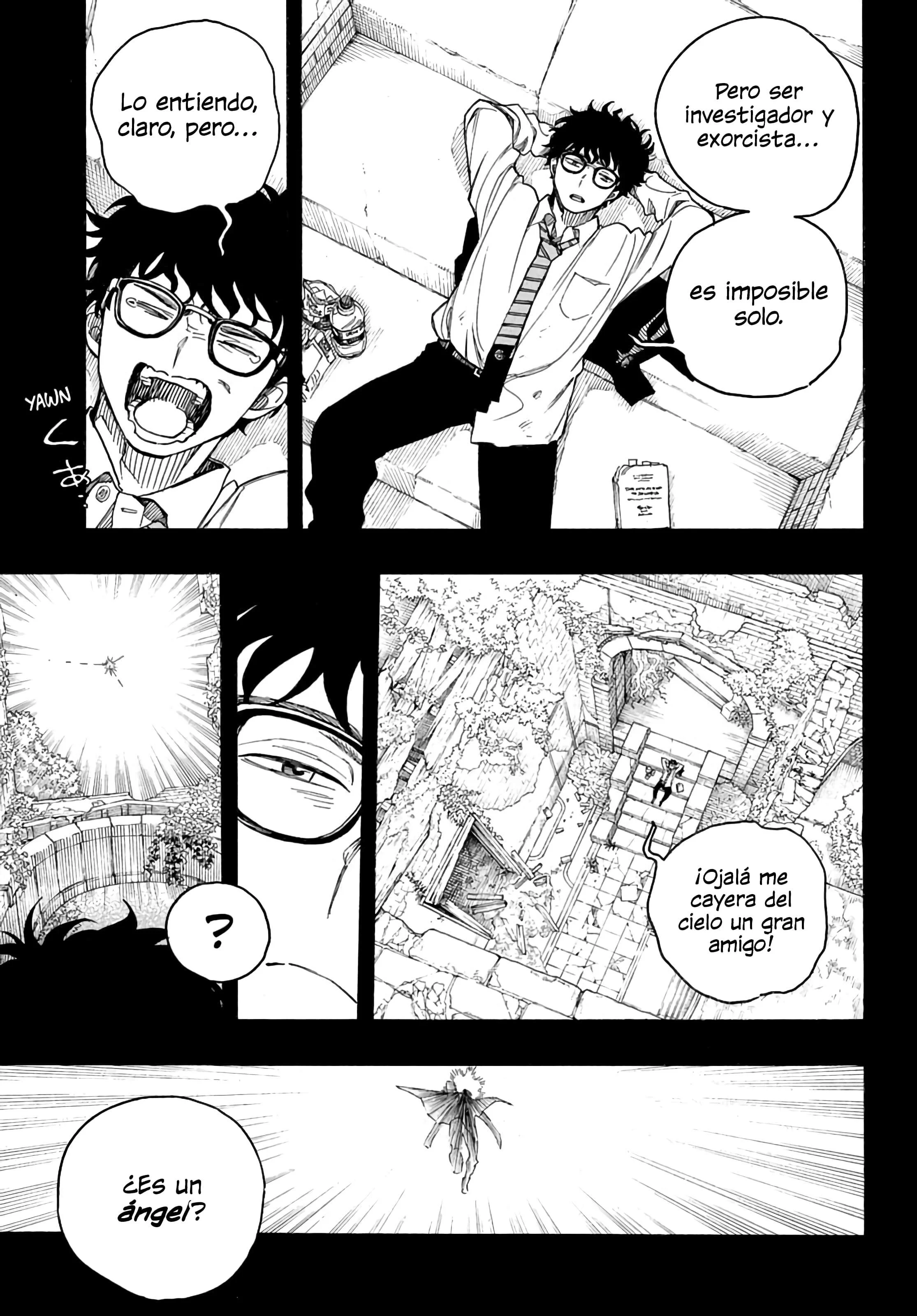 Ao No Exorcist Capítulo 168 - página 9