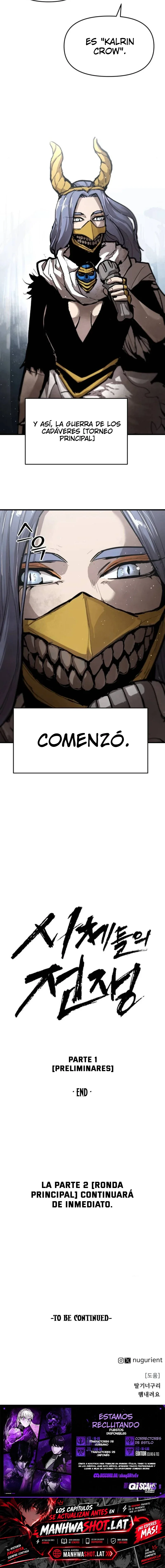 Guerra de Cadáveres Capítulo 34 - página 19
