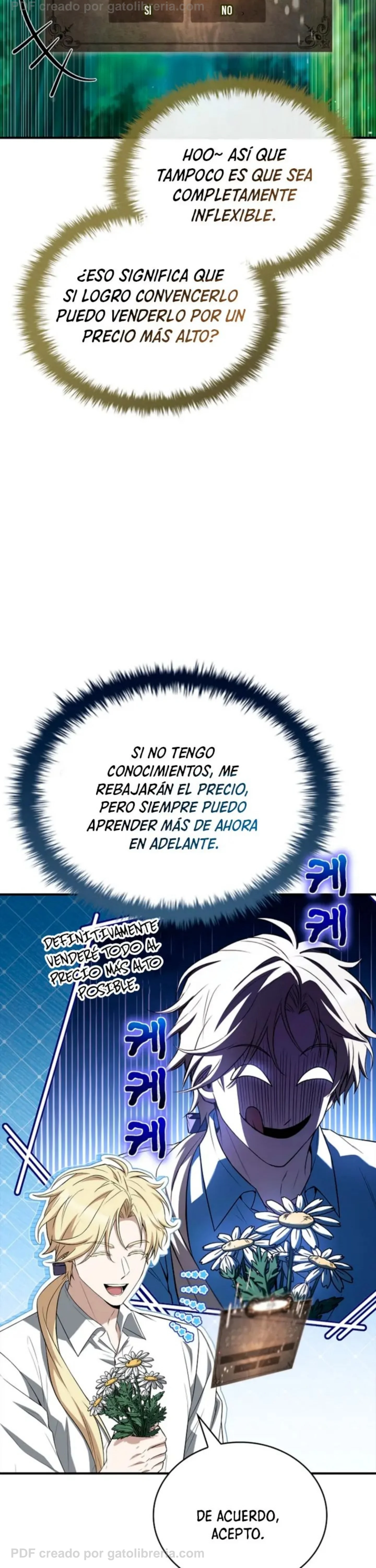 No me interesa ser el sucesor; mejor me dedicaré a sanar. Capítulo 24 - página 8