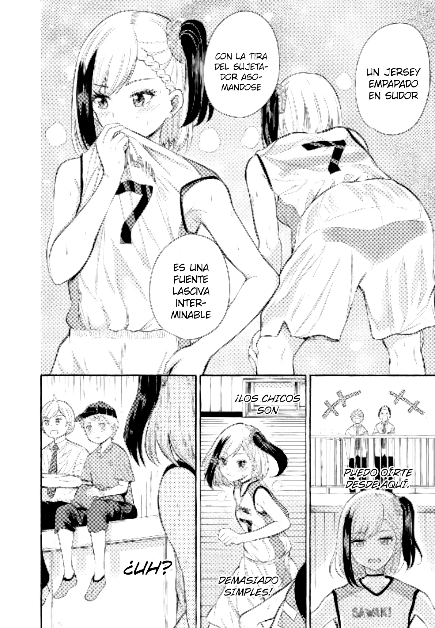A Tsuyuno-chan le gusta enseñarlo Capítulo 1 - página 10