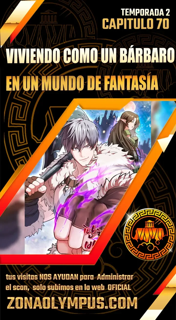 La Aventura De Un Bárbaro En Un Mundo De Fantasía Capítulo 70 - página 1