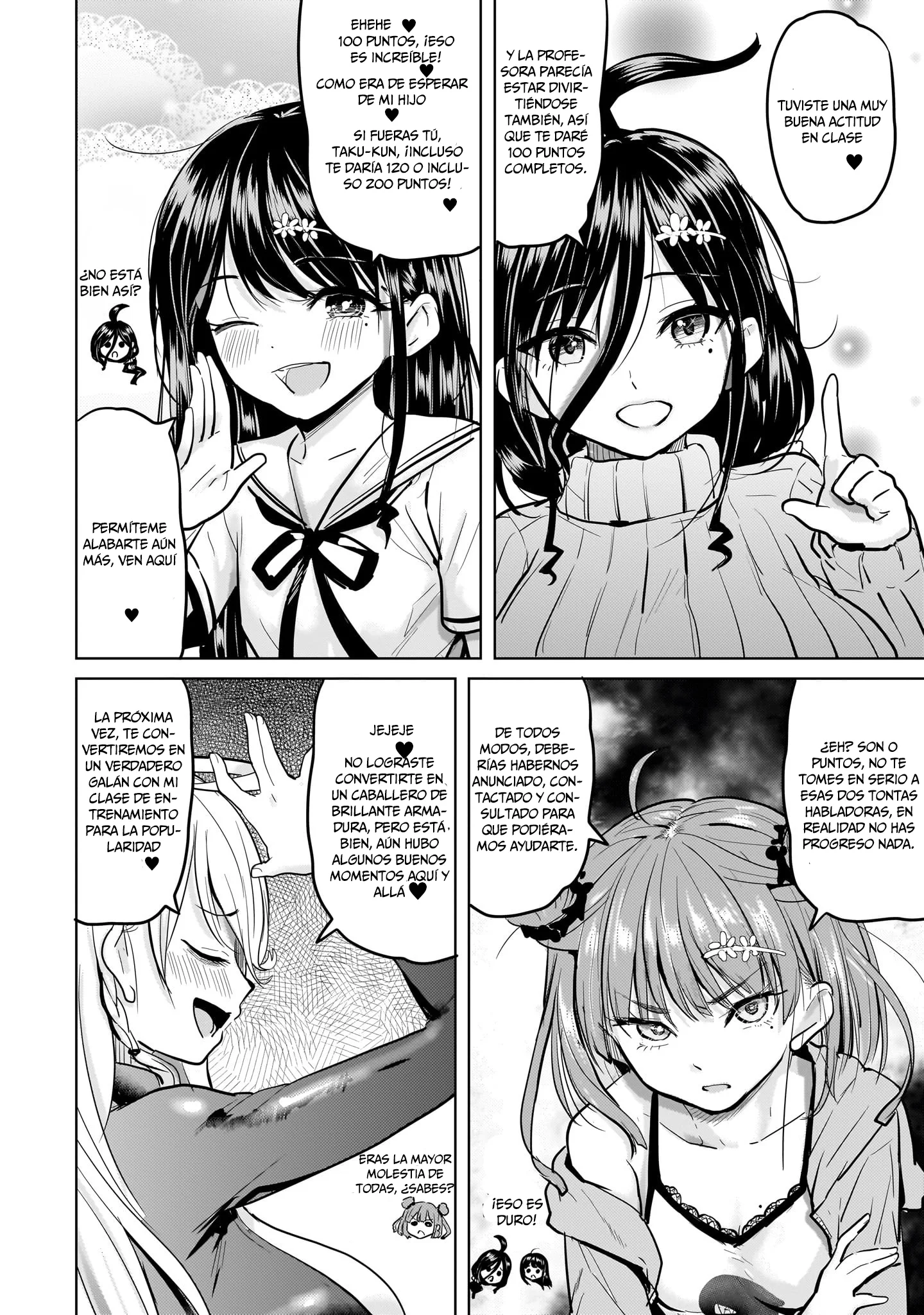 Yonin no Mama no Sei de Ore no Rabukome ga Mama Naranai Capítulo 5 - página 33
