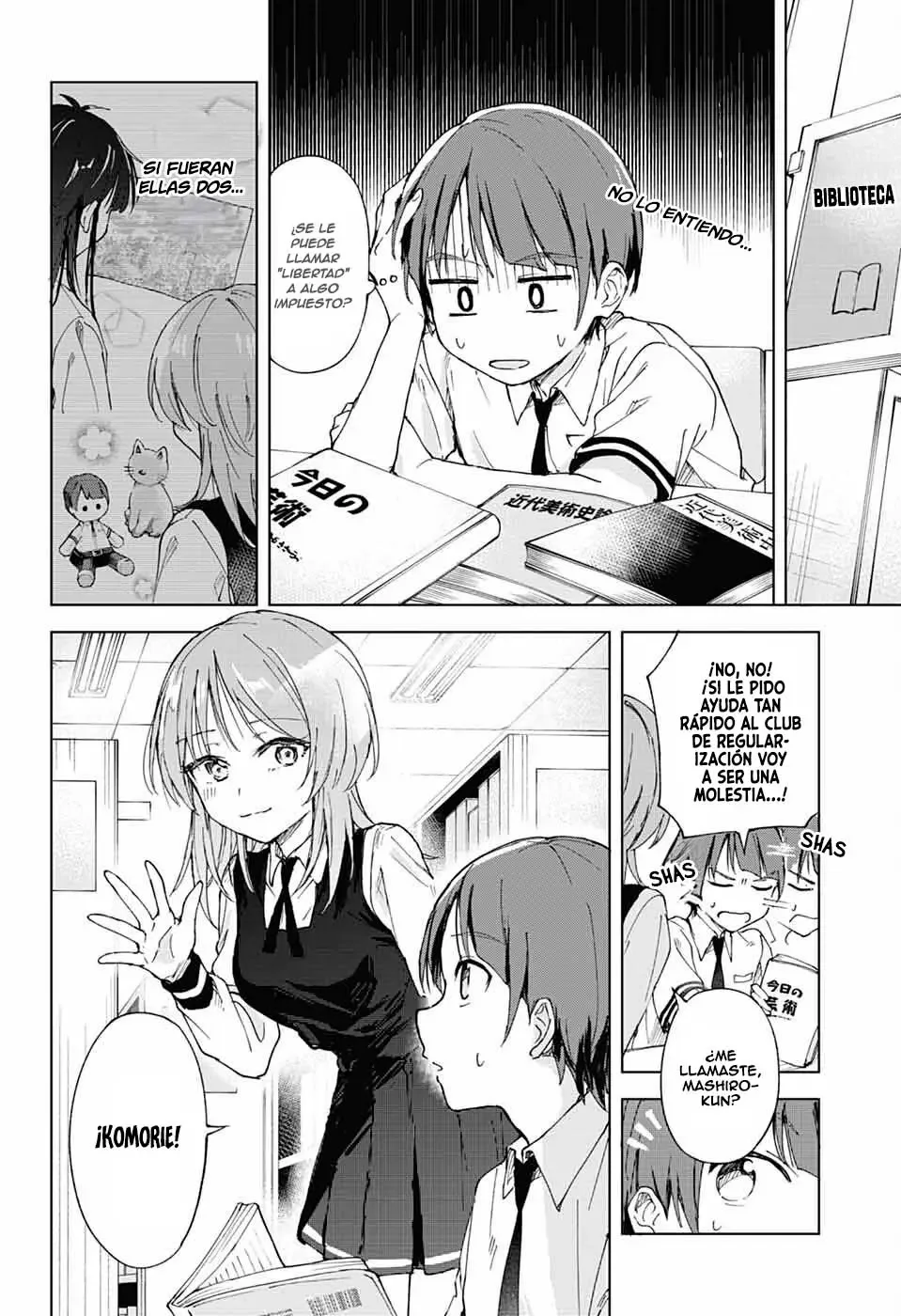 El taller de conferencias suplementarios de Mashiro-kun Capítulo 3 - página 8