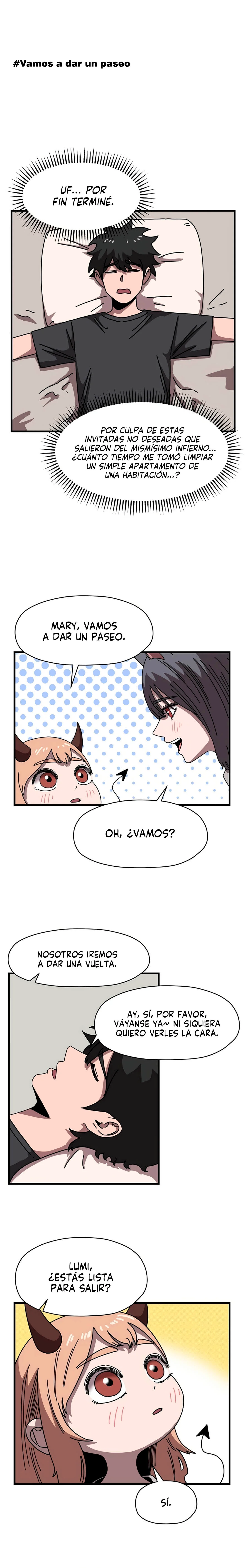 Protegiendo Temporalmente a un Demonio Capítulo 7 - página 8