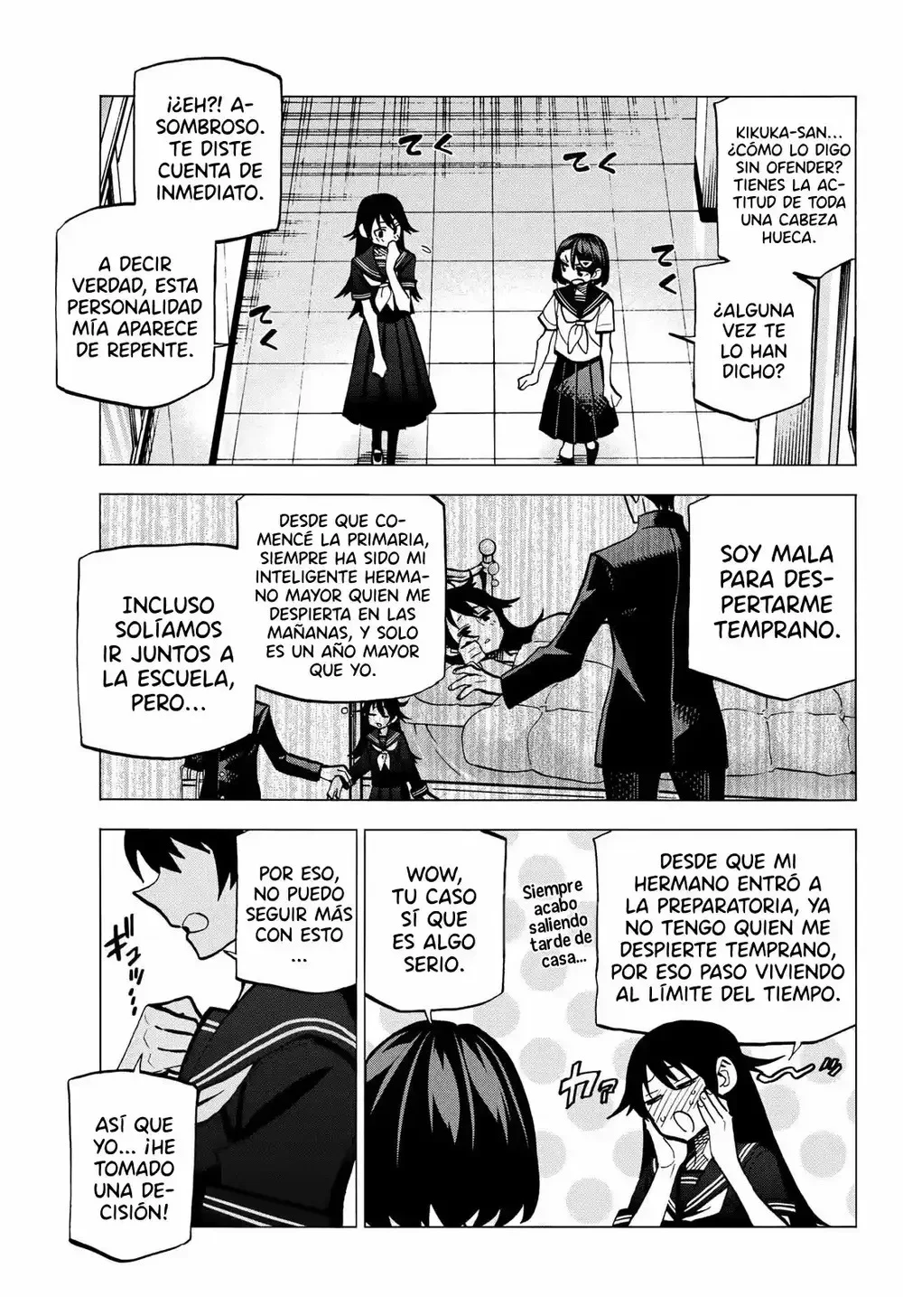 Ponkotsu Fuukiiin to Skaato take ga Futekisetsu na JK no Hanashi Capítulo 11 - página 8