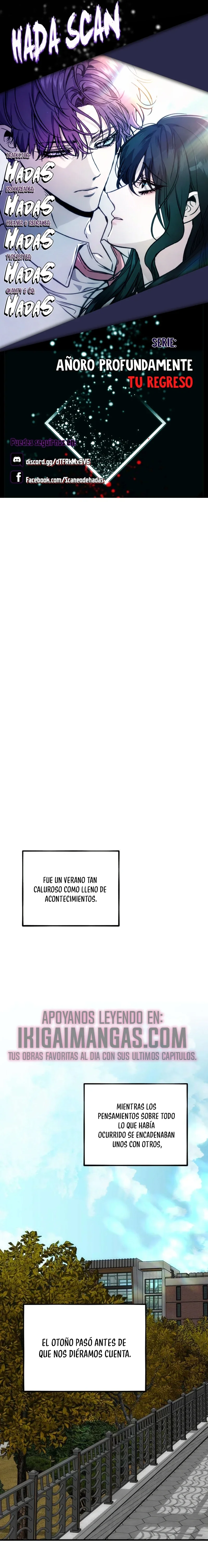 Añoro Profundamente Tu Regreso Capítulo 21 - página 1