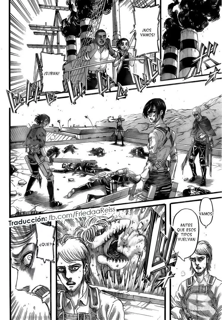 Shingeki no Kyojin Capítulo 129 - página 35