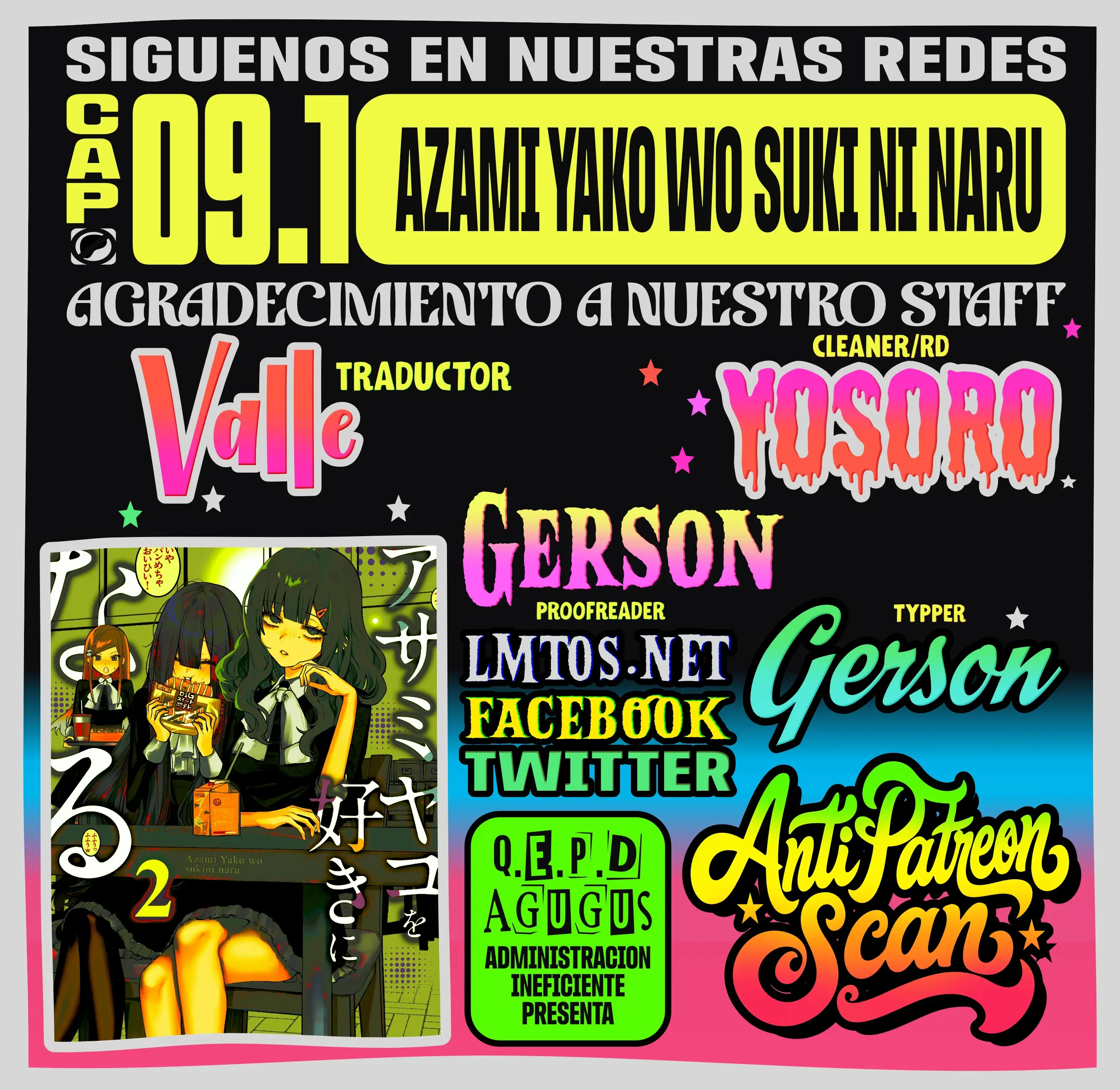 I will fall in love with Azami Yako Capítulo 9.1 - página 1