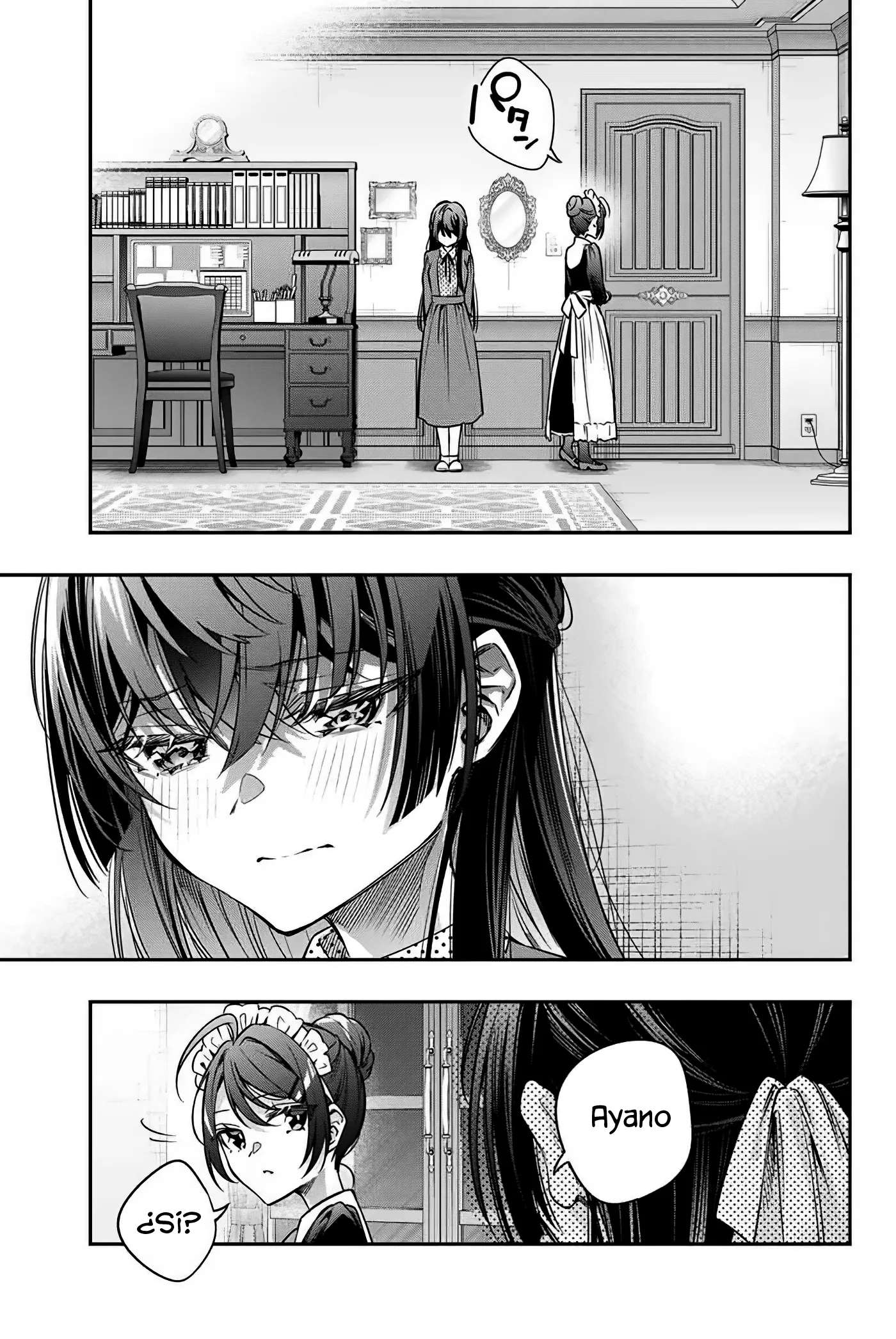 Alya-san, quien se sienta a mi lado, a veces susurra cosas dulces en ruso. Capítulo 68 - página 12