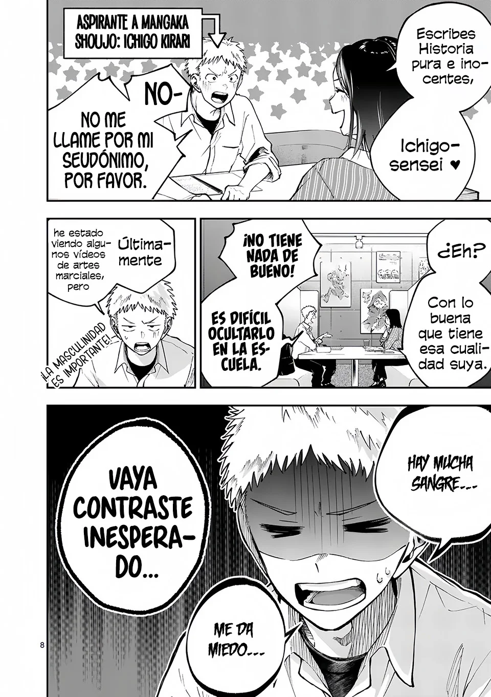 Kakushite Kisetsu wa Ao wo Shiru Capítulo 1 - página 9