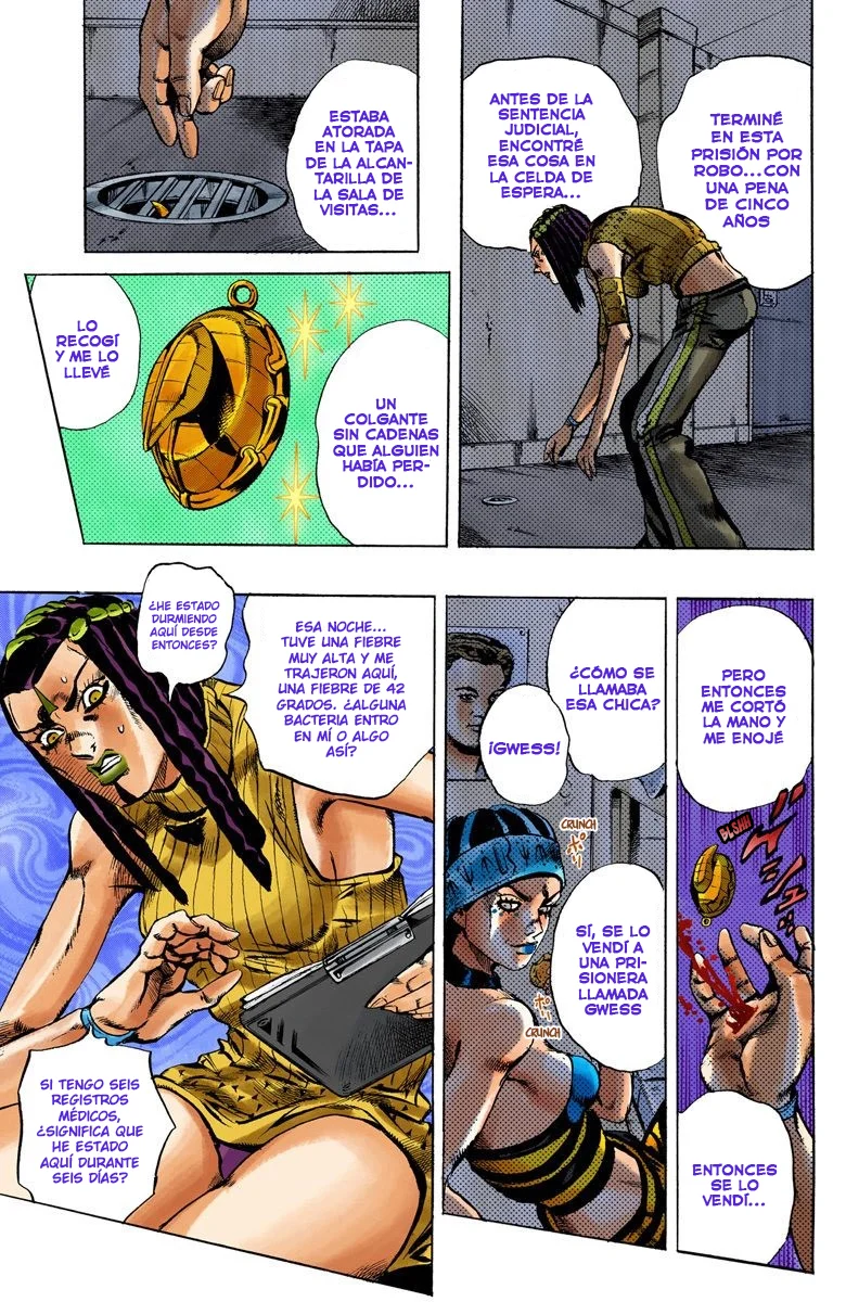 JoJo's Bizarre Adventure - Parte 6: Stone Ocean Capítulo 21 - página 7