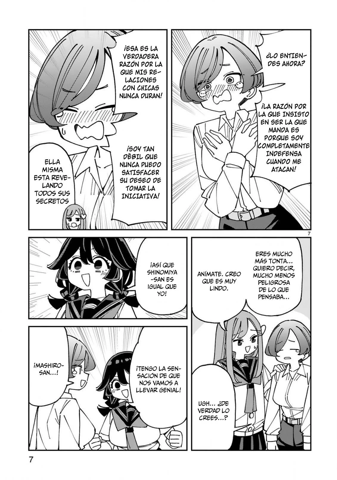 Uso kareshi demo iikara tonikaku shitai mashiro-chan Capítulo 30 - página 8