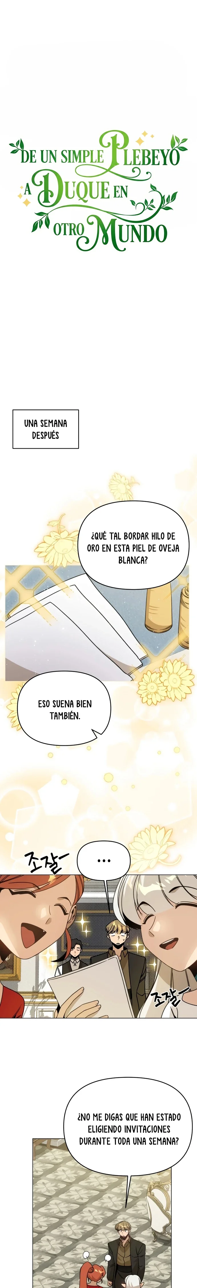 De Un Simple Plebeyo A Duque En Otro Mundo Capítulo 144 - página 3