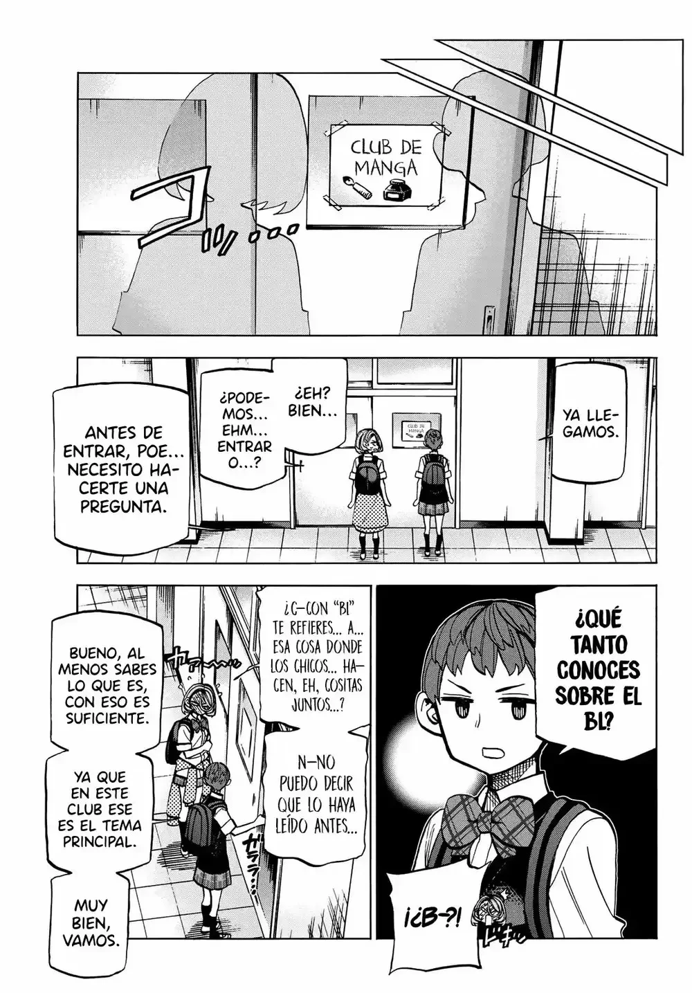 Ponkotsu Fuukiiin to Skaato take ga Futekisetsu na JK no Hanashi Capítulo 15 - página 5