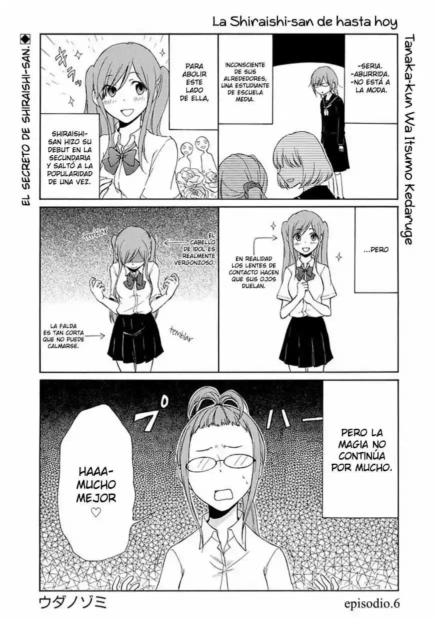 Tanaka-kun wa Itsumo Kedaru Capítulo 6 - página 1