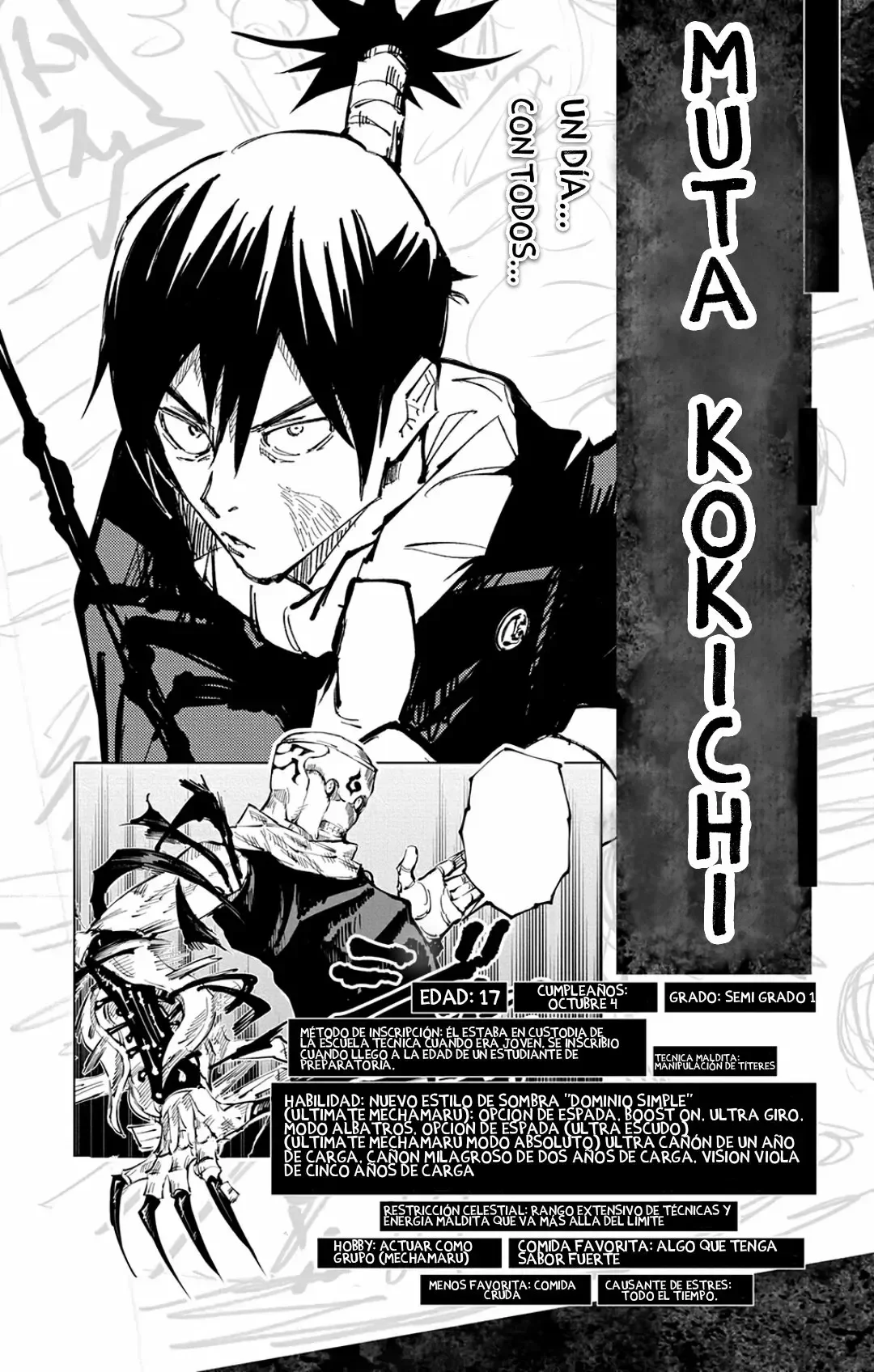 Jujutsu Kaisen: FANBOOK OFICIAL Capítulo 1 - página 33