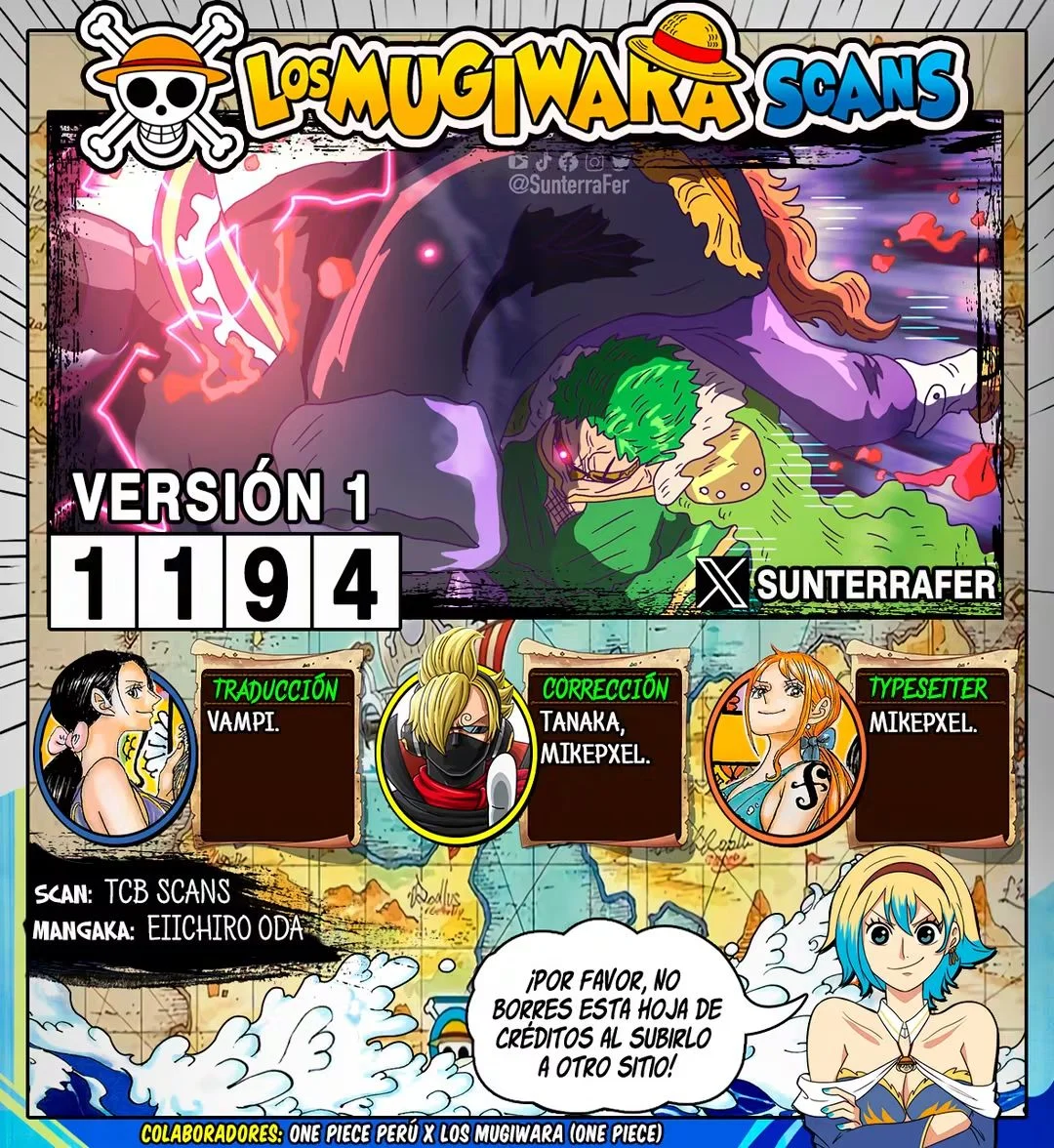 One Piece Capítulo 1194 - página 1