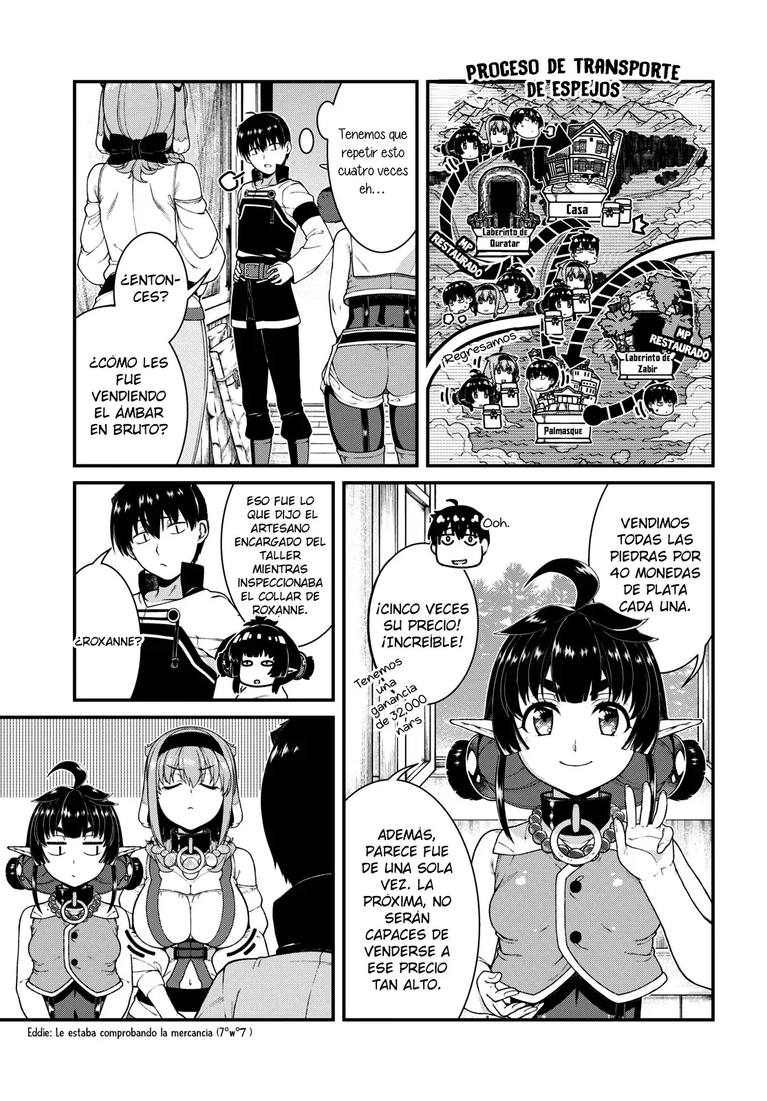 Isekai Meikyuu de Harem o Capítulo 83 - página 13