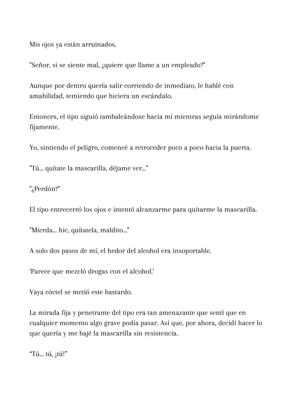 Soy solo un extra, pero un asesino me está persiguiendo Capítulo 21 - página 7