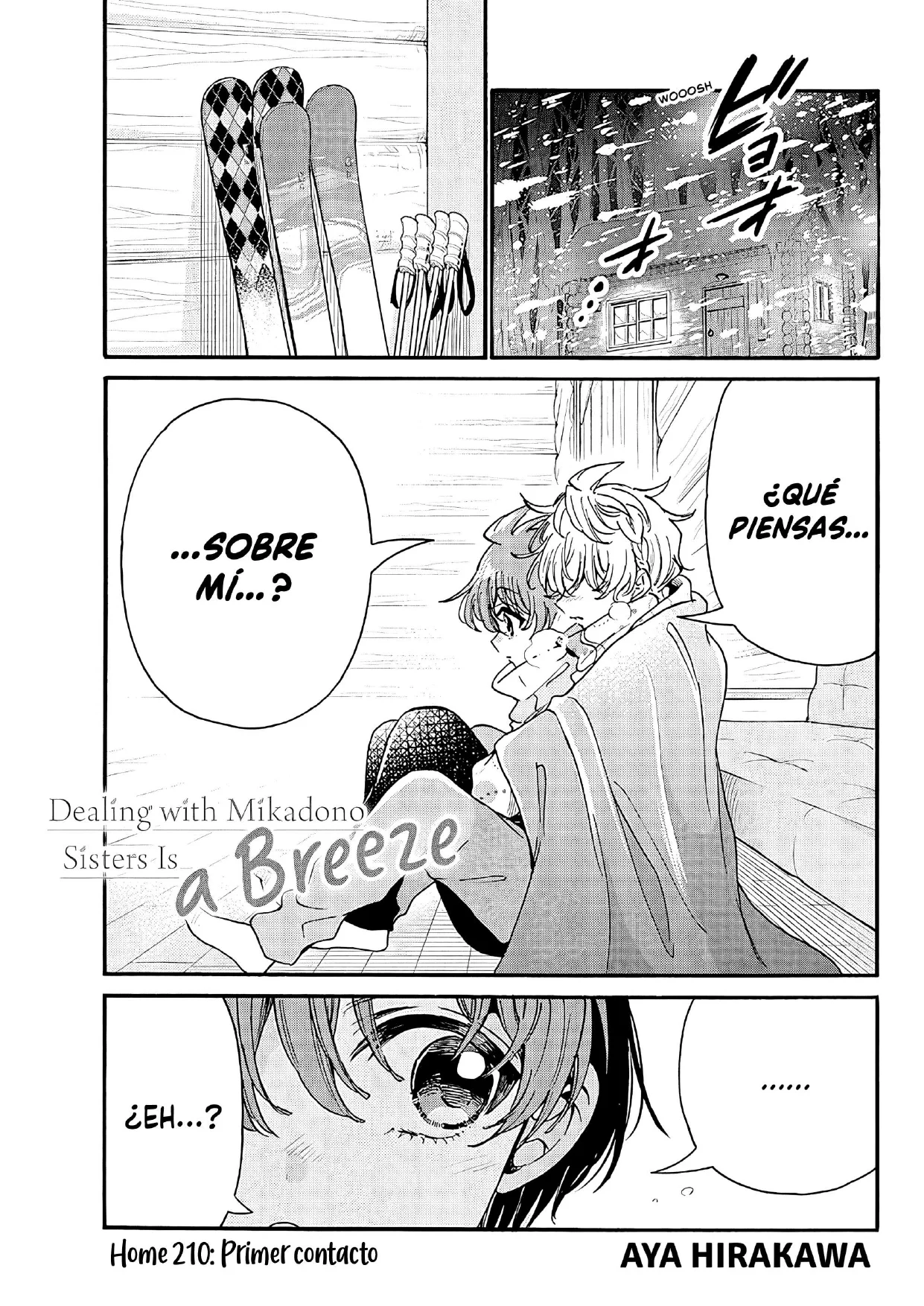 Mikadono Sanshimai wa Angai, Choroi. Capítulo 210 - página 1