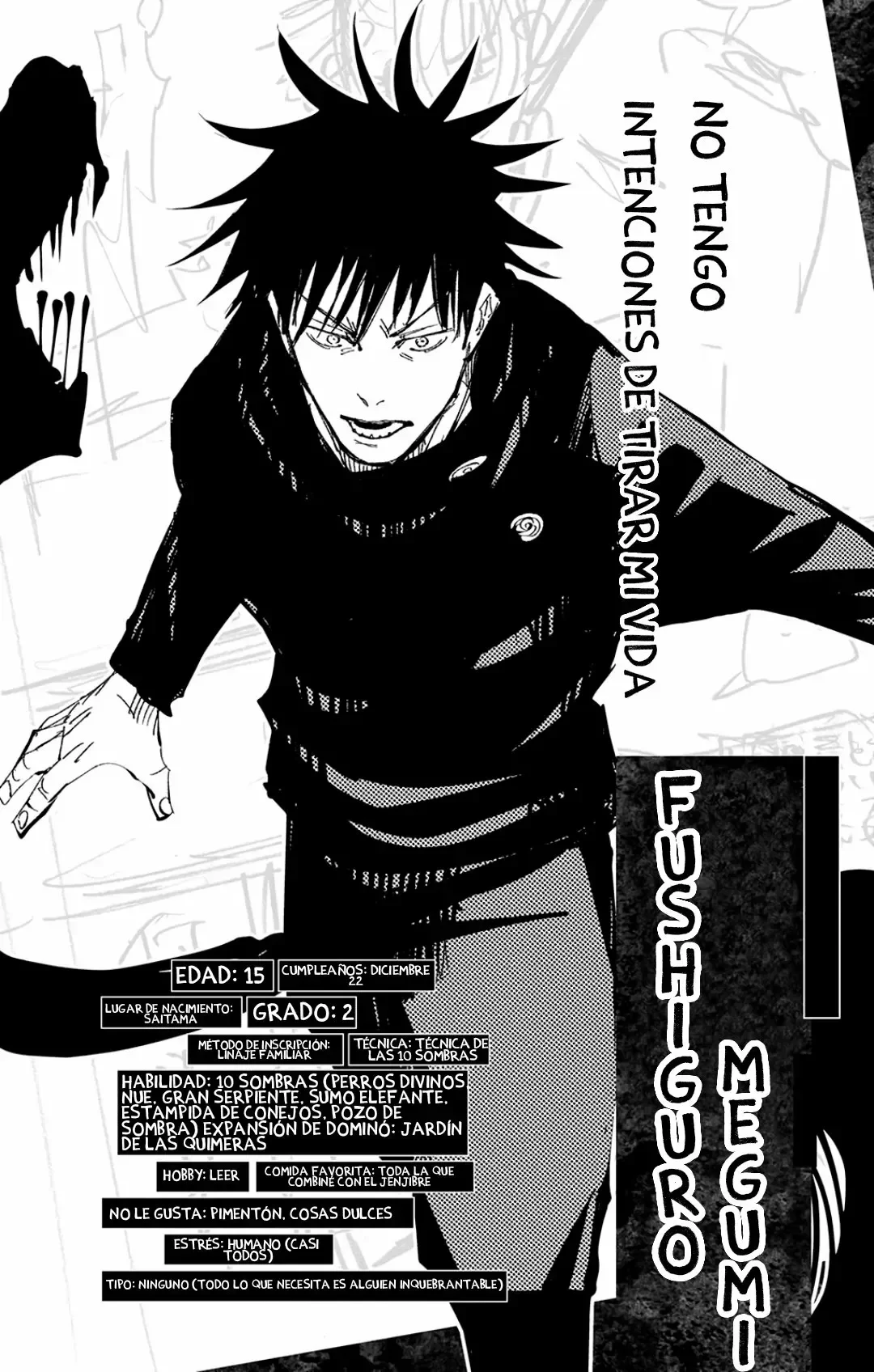 Jujutsu Kaisen: FANBOOK OFICIAL Capítulo 1 - página 9