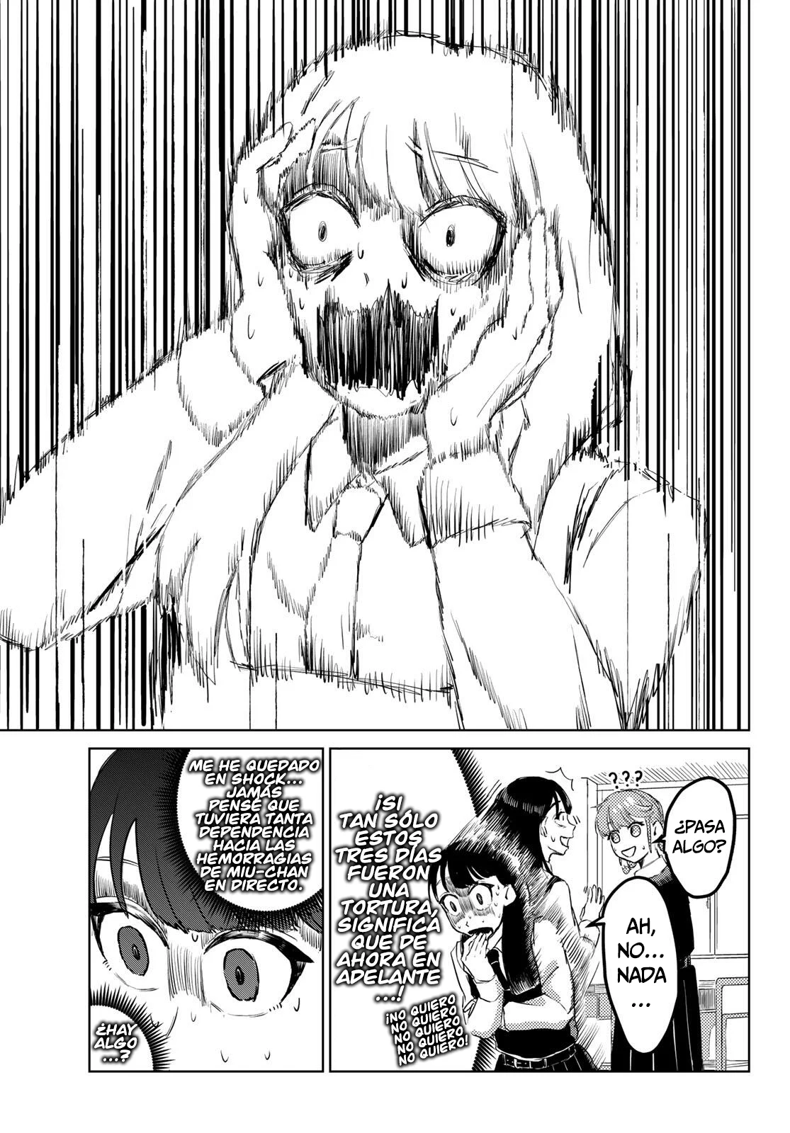 La hemorragia nasal de Miu-chan Capítulo 1 - página 9