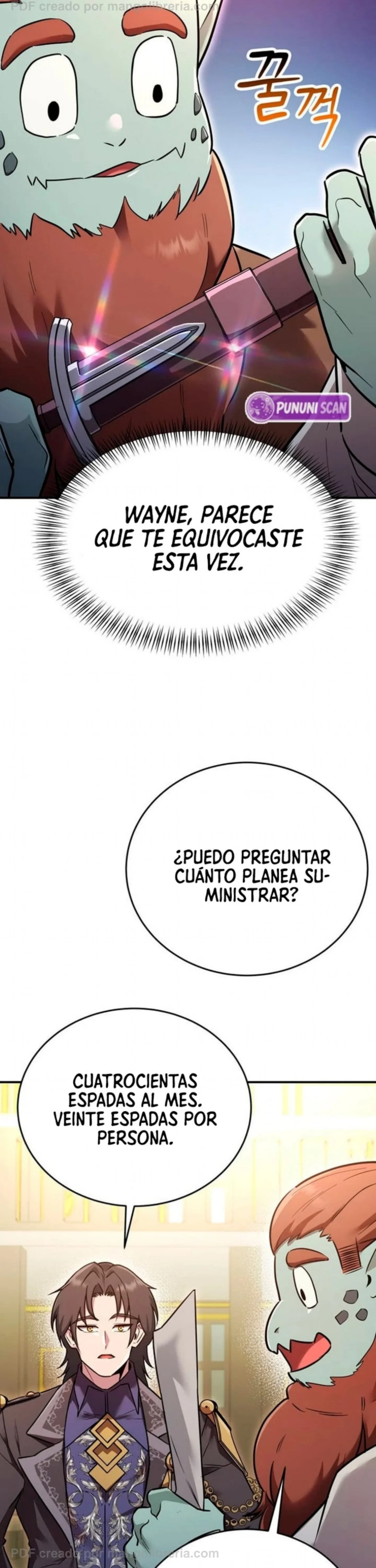 Me convertí en el amo del rey demonio más débil Capítulo 14 - página 38
