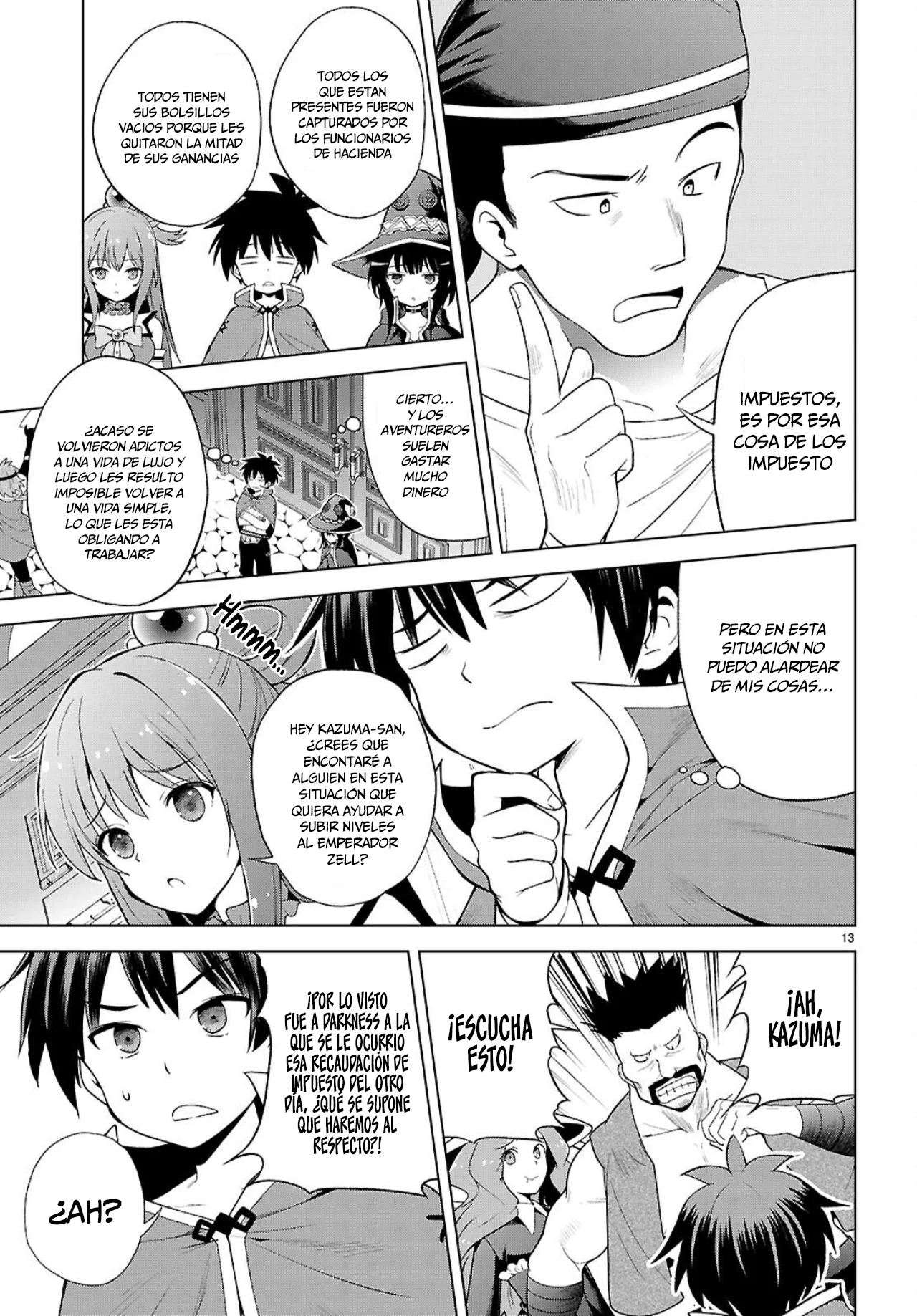 Kono Subarashii Sekai ni Shukufuku wo! Capítulo 139 - página 14