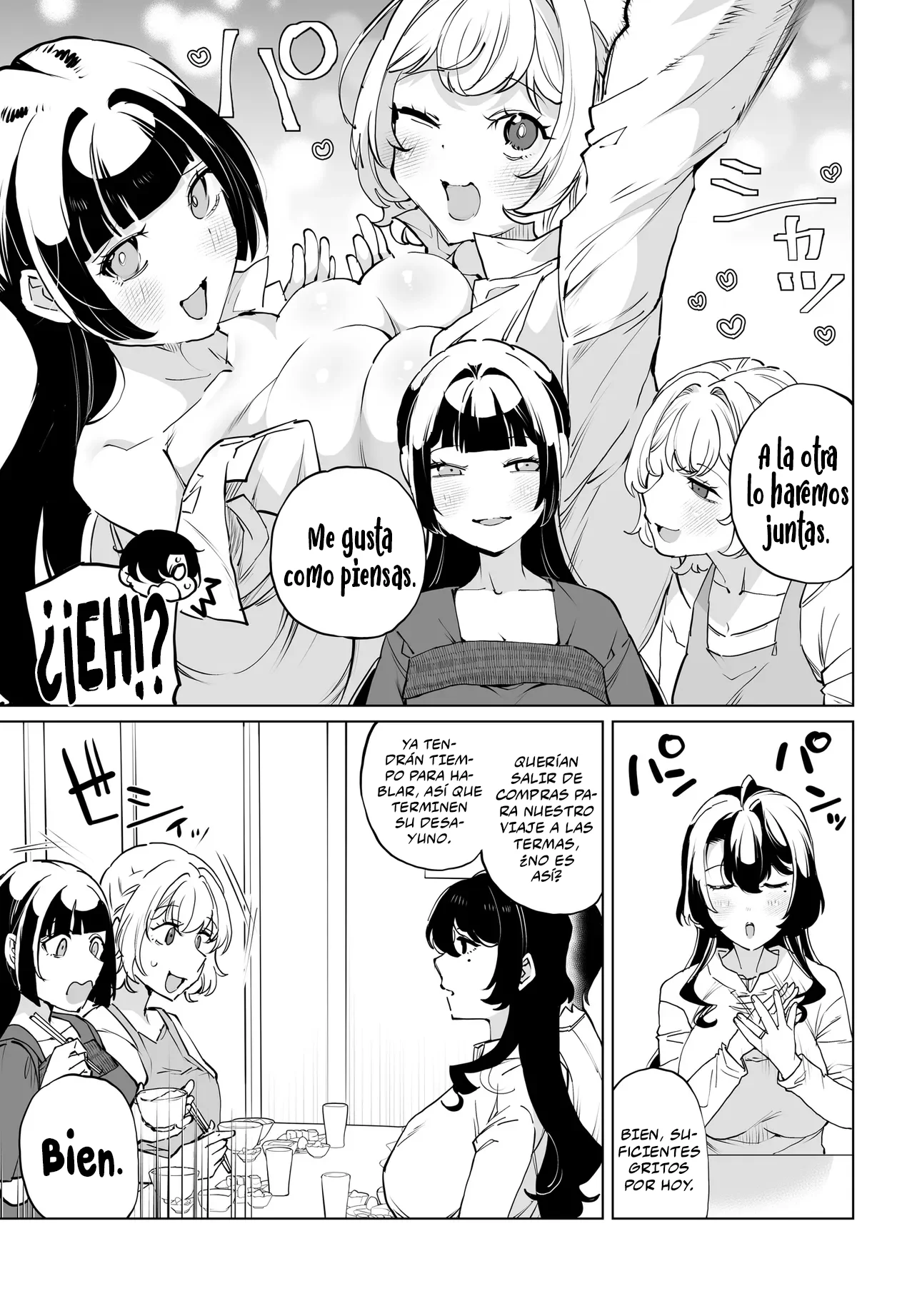 ¿Que pasaria si decido ayudar a dos hermanas que odian a los hombres? Capítulo 32 - página 15