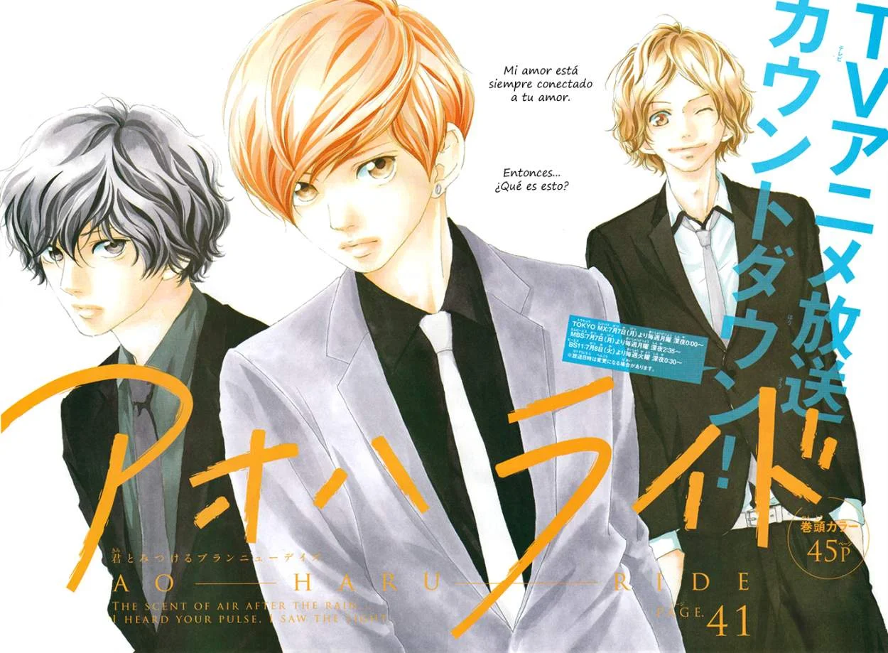 Ao Haru Ride Capítulo 43 - página 3
