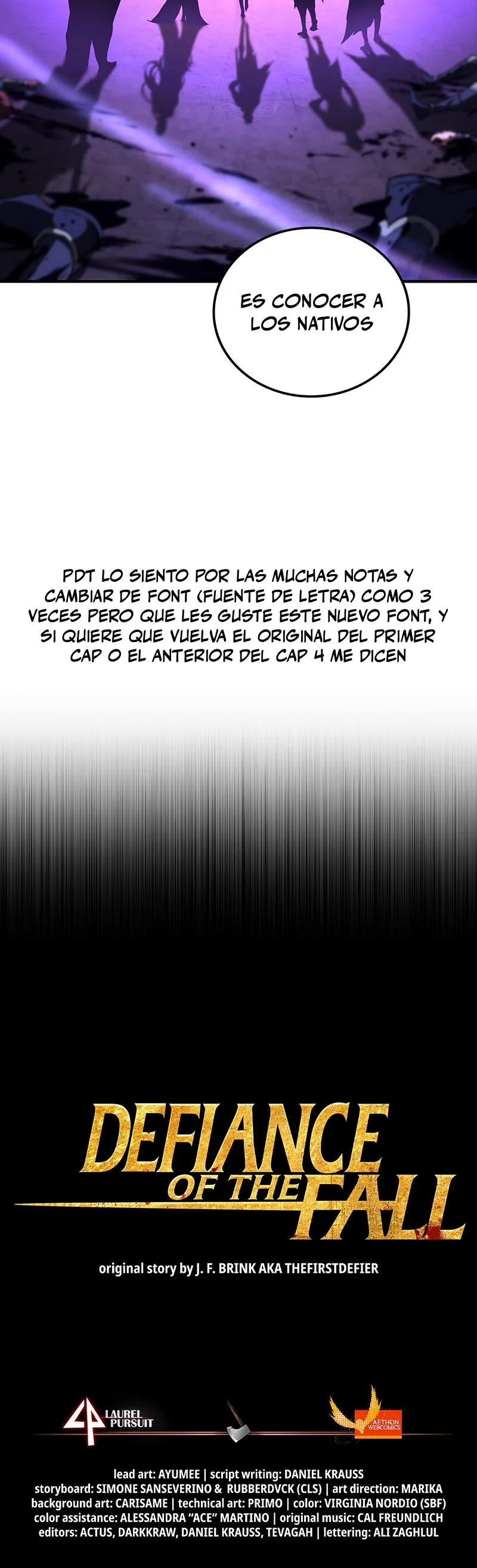 Desafío de la Caída Capítulo 5 - página 32