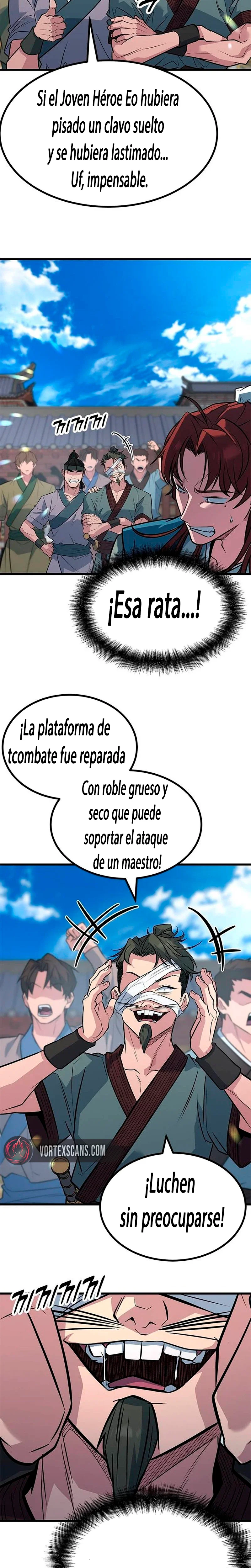 La primera línea del novato Capítulo 9 - página 20