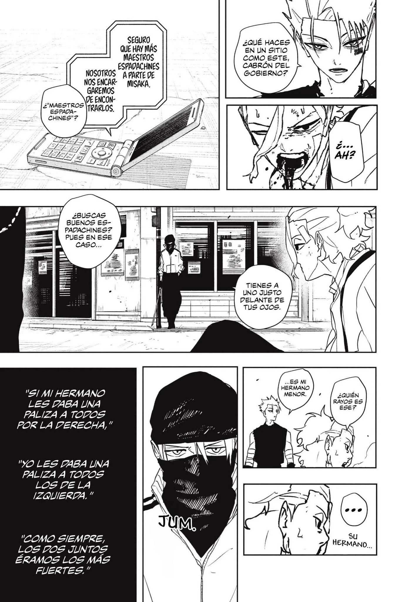 Kagurabachi Capítulo 133 - página 8