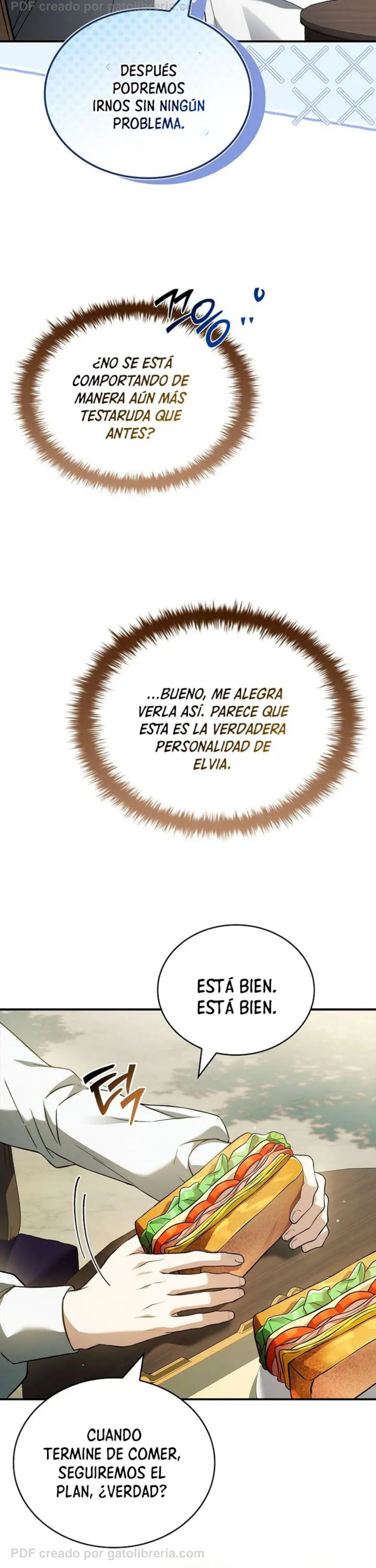 No me interesa ser el sucesor; mejor me dedicaré a sanar. Capítulo 30 - página 37