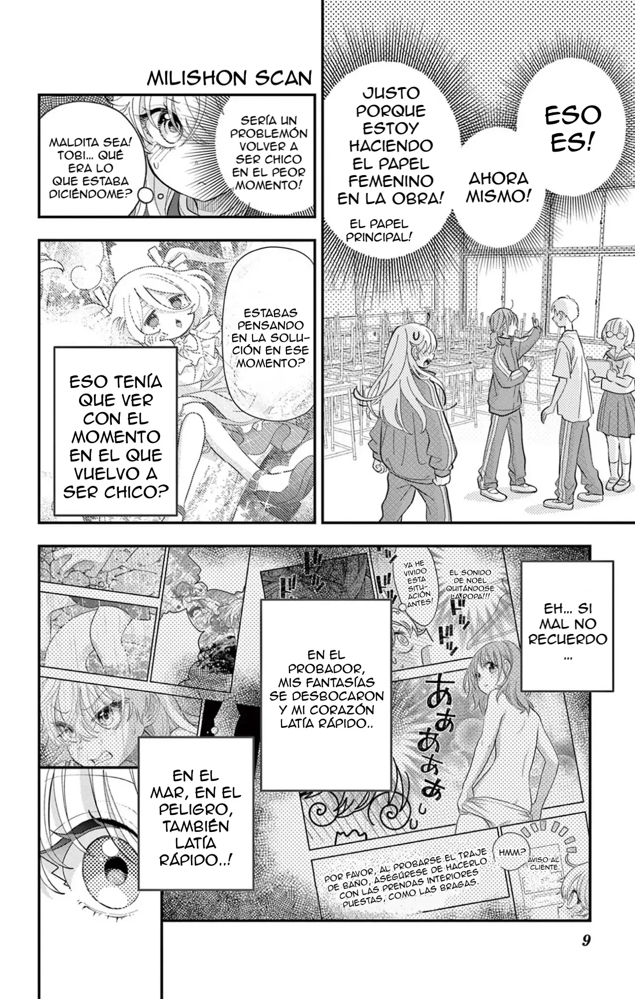 Uesugi Kun Wa Onnanoko Wo Yametai Capítulo 30.2 - página 11