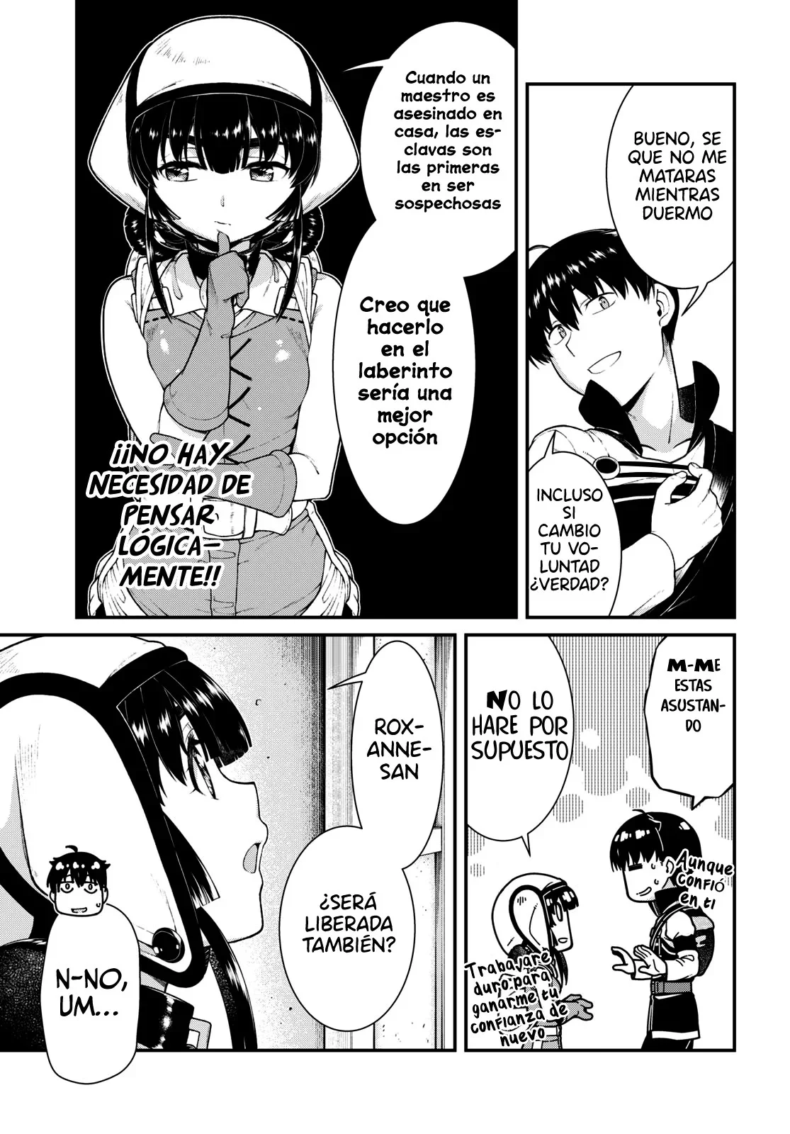 Isekai Meikyuu de Harem o Capítulo 72 - página 5