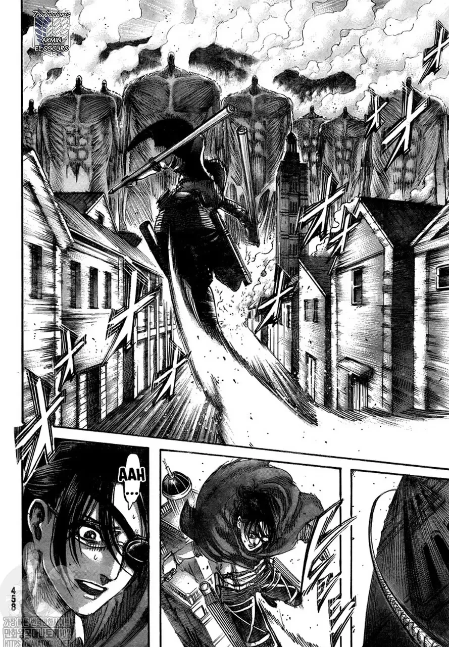 Shingeki no Kyojin Capítulo 132 - página 34
