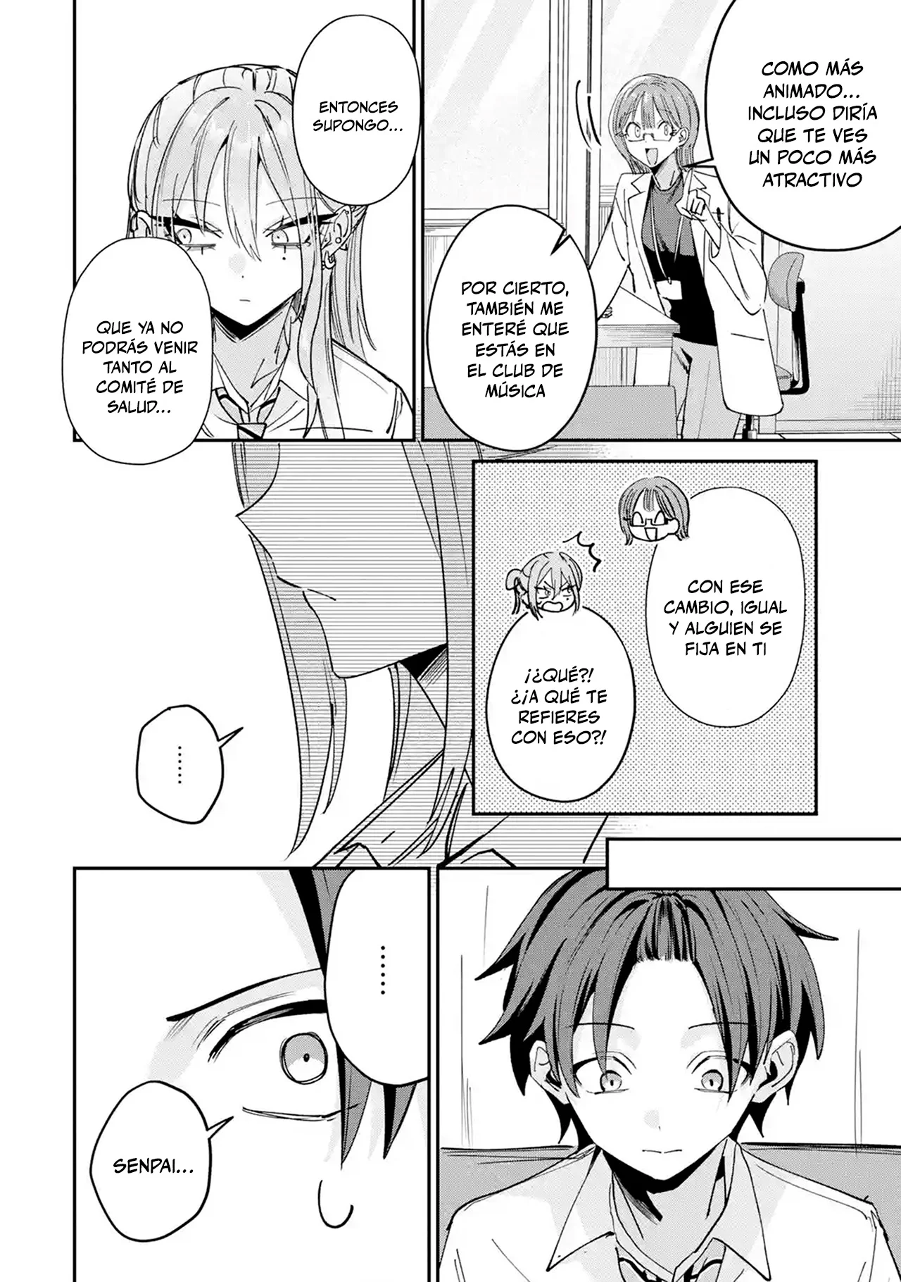 Haimiya-senpai wa Kowakute Kawaii Capítulo 38 - página 10