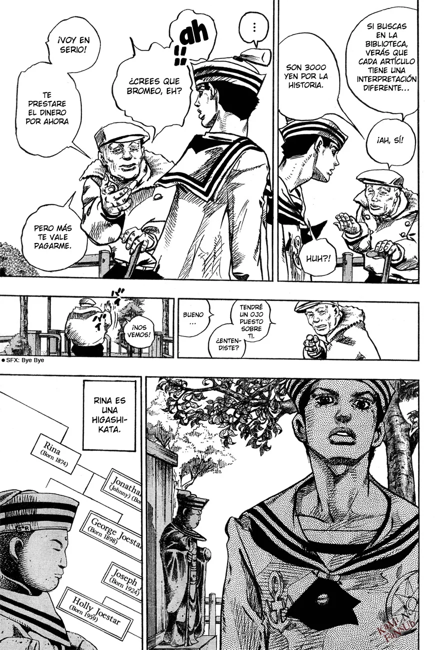 JoJo's Bizarre Adventure - Parte 8: JoJolion Capítulo 22 - página 18