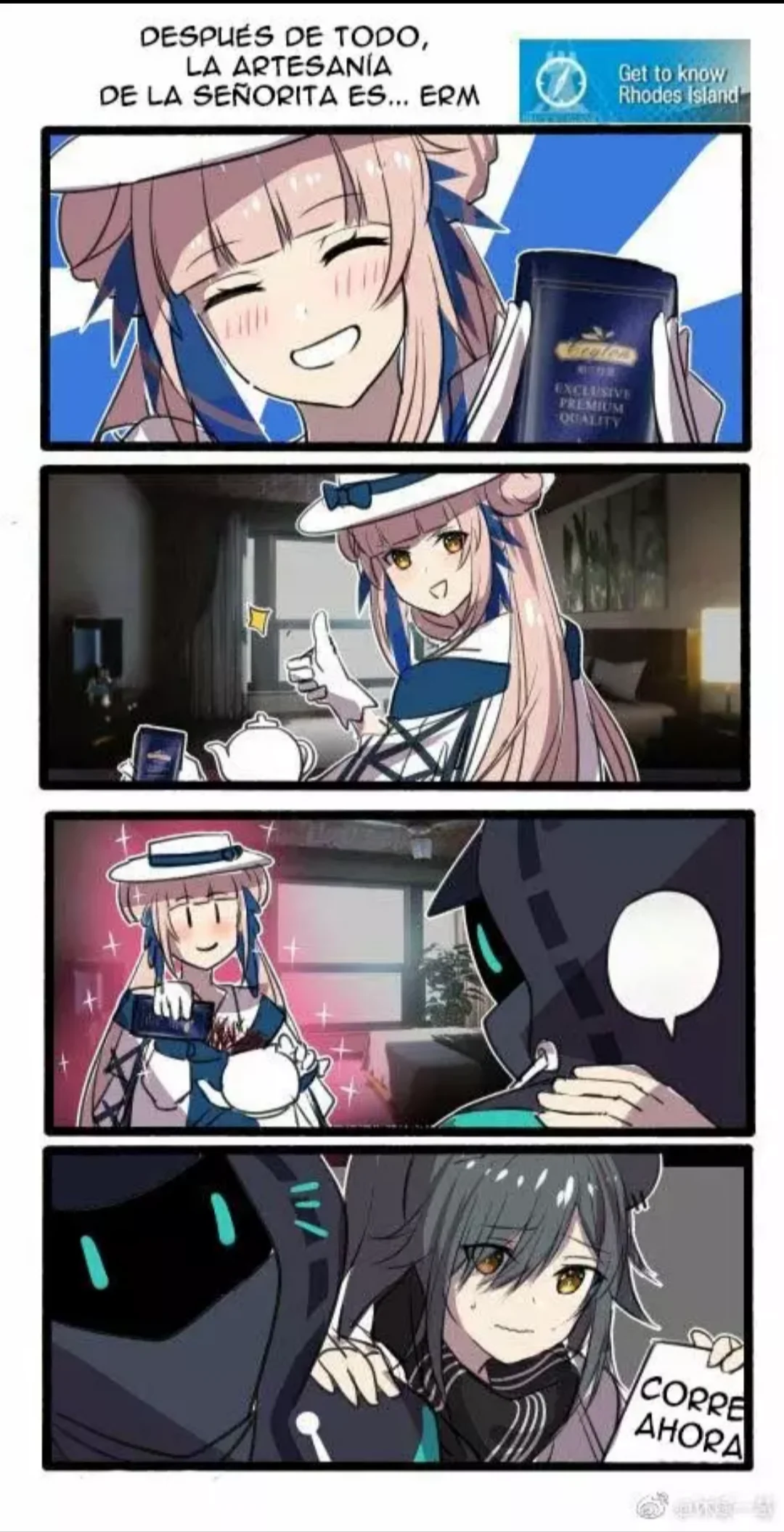Arknights: Get to know Rhodes Island (Doujinshi) Capítulo 14 - página 1